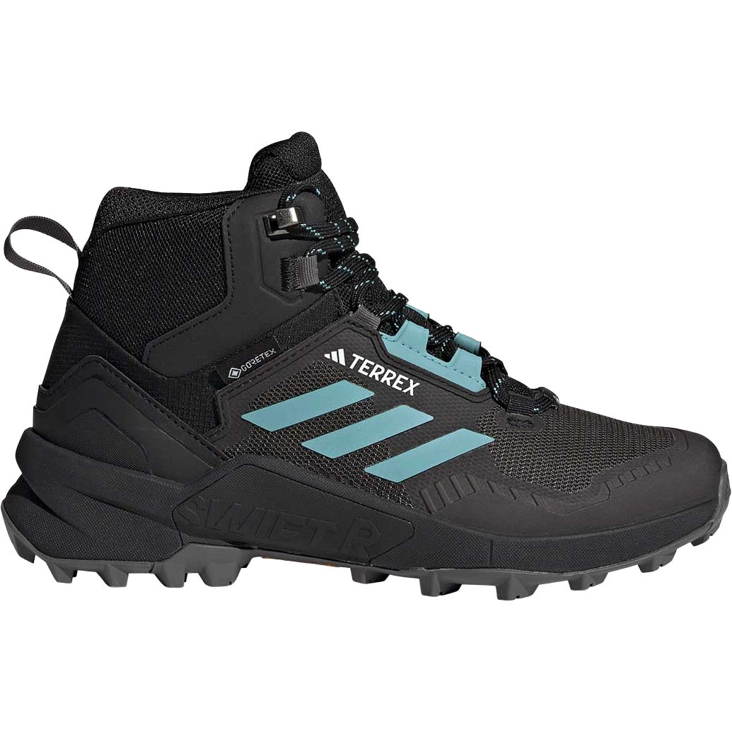 Adidas Terrex Swift R3 GTX Mid Women damestøvle - Cblack/Minton/Grefiv - UK5/EU 38 - Hverdagsstøvler