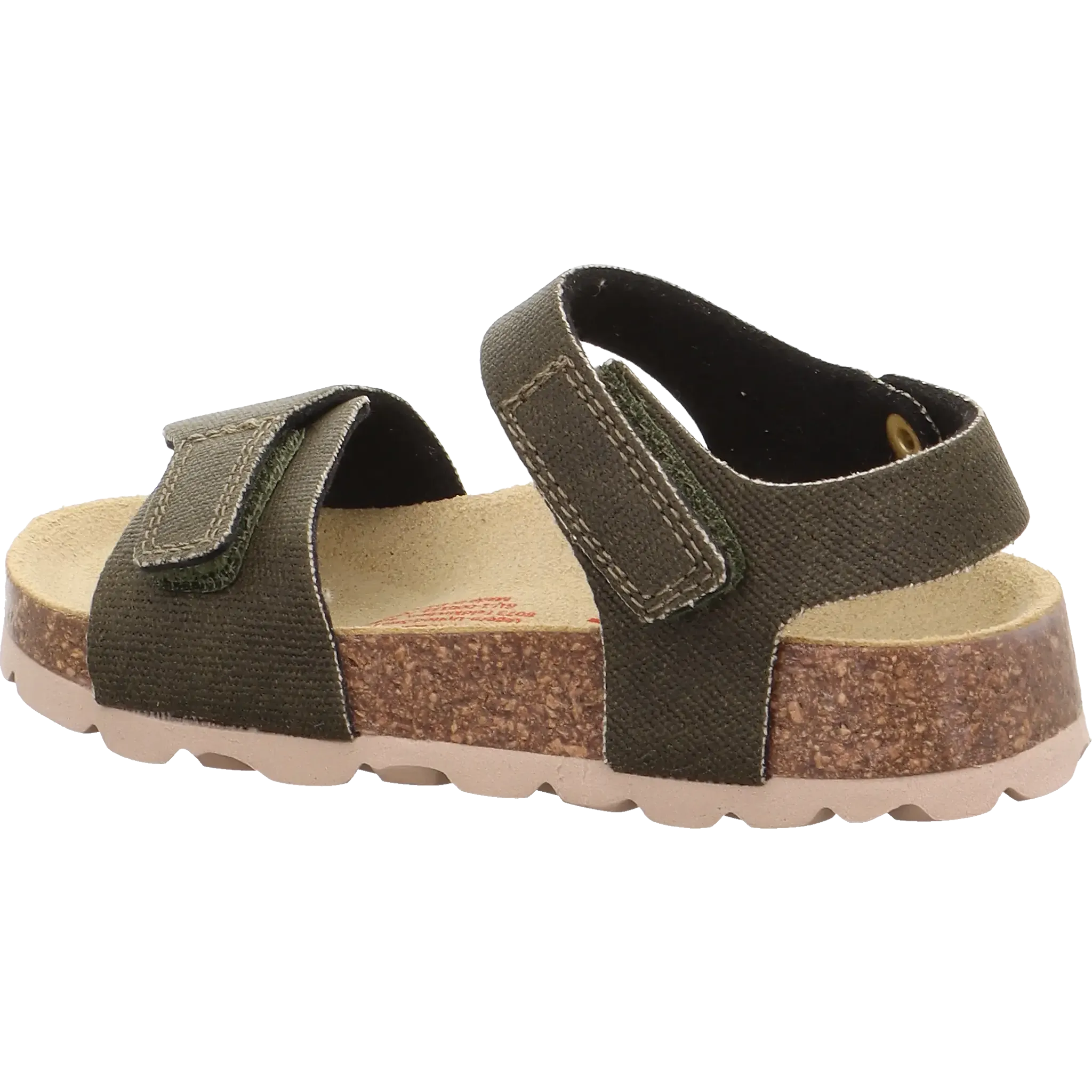 Fussbettpantoffel sandal m hælstrop