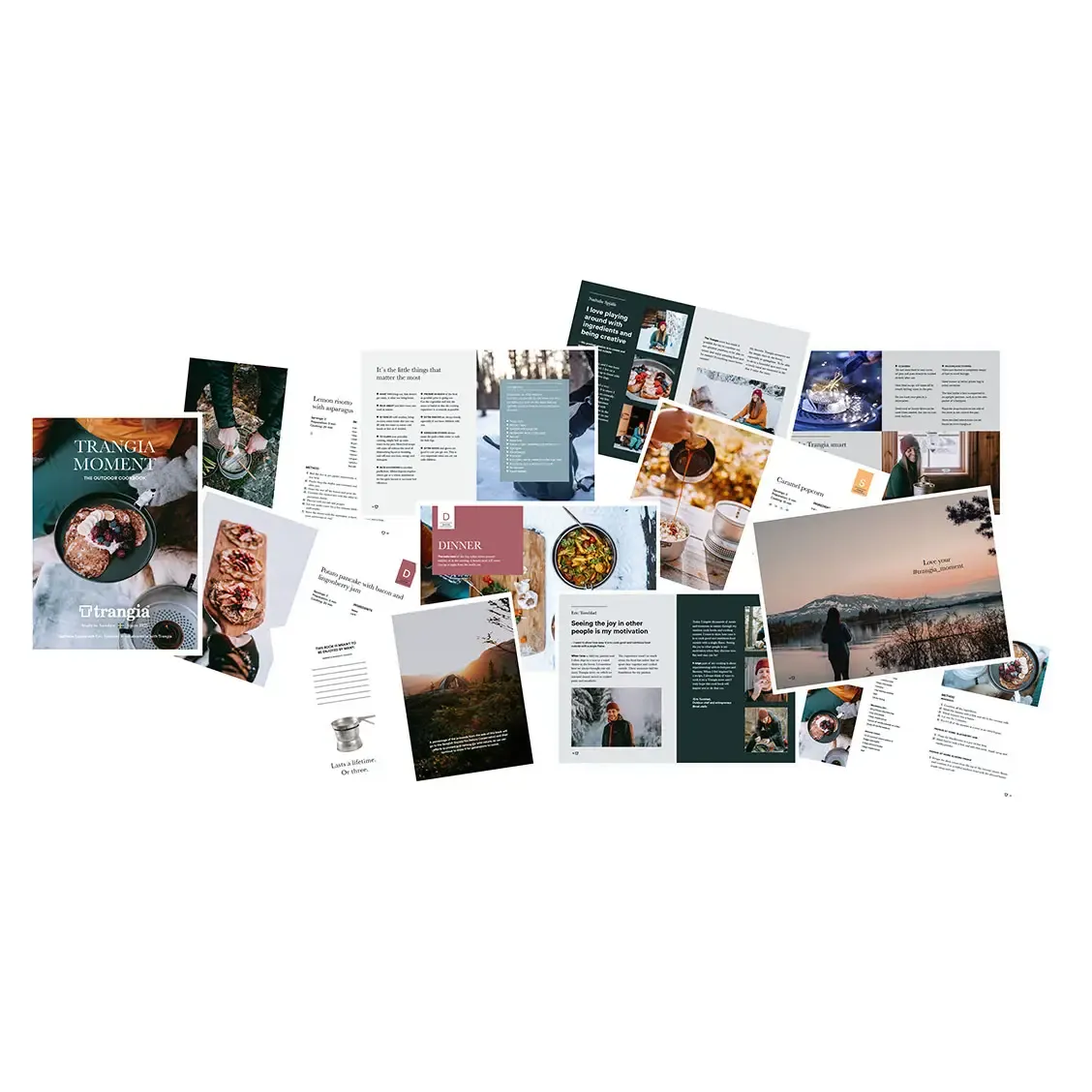 Trangia Outdoor Cookbook 2021 (engelsk tekst) kogebog
