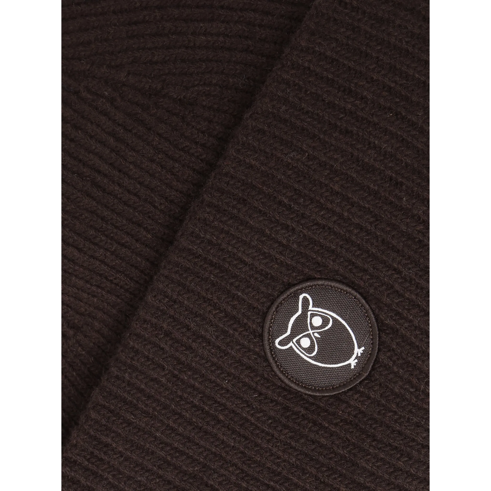 Wool Badge Beanie Women