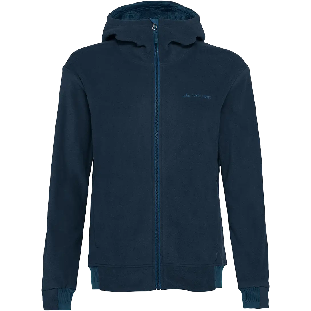 Vaude Neyland Fleece Hoody Women damefleece - Dark Sea - 40 - Fleecetrøjer