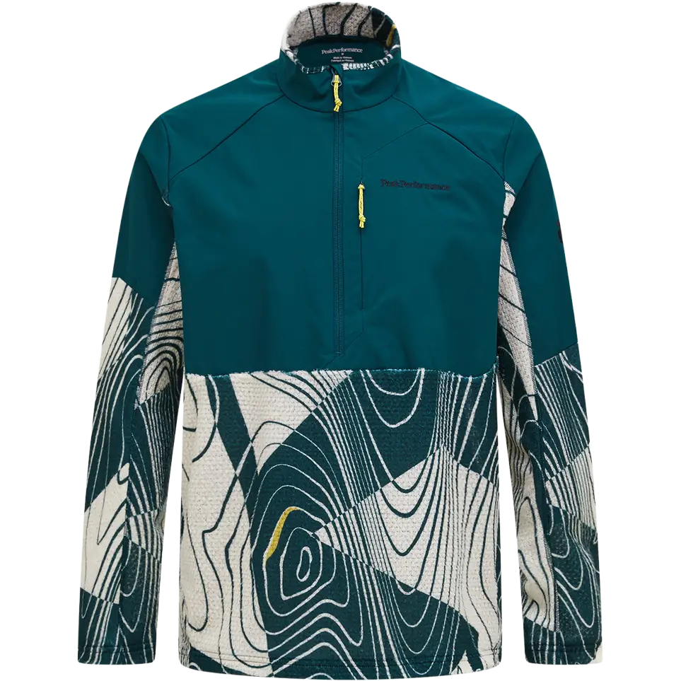 Peak Performance AOP Freelight Alpha Hal Men - Line Logo - L - Løbetrøjer
