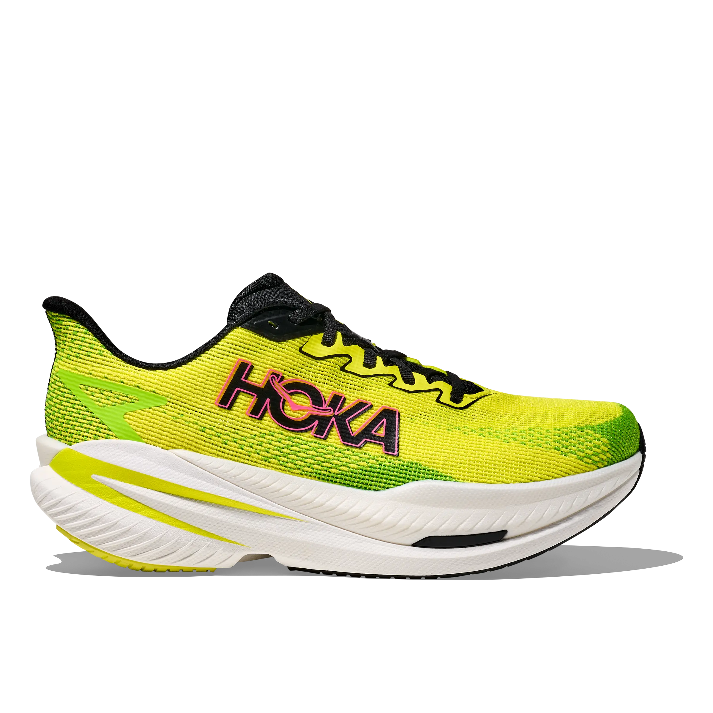 HOKA One One Mach X 3 Men - Neon Hoka Citrus/Neon Lime - US10,5/UK10/44 2/3 - Løbesko