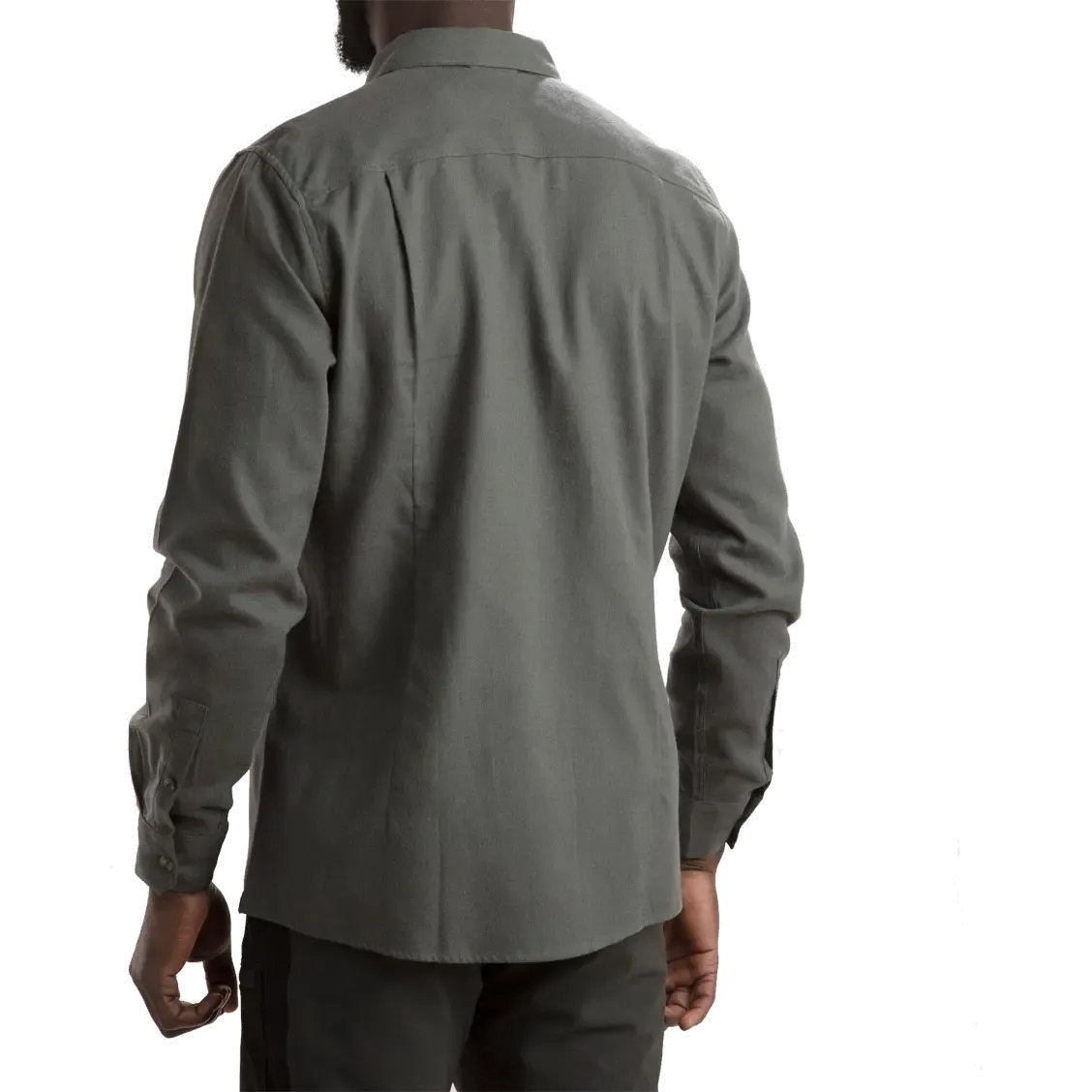 Ekren Solid LS Shirt Men herrskjorta