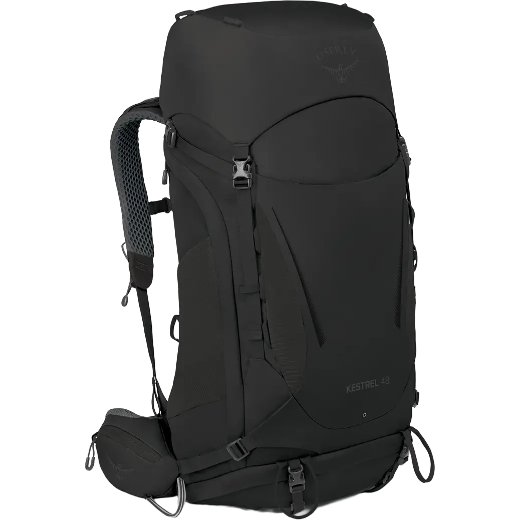 Osprey Kestrel 48 rygsæk - Black - L/XL - Små rygsække