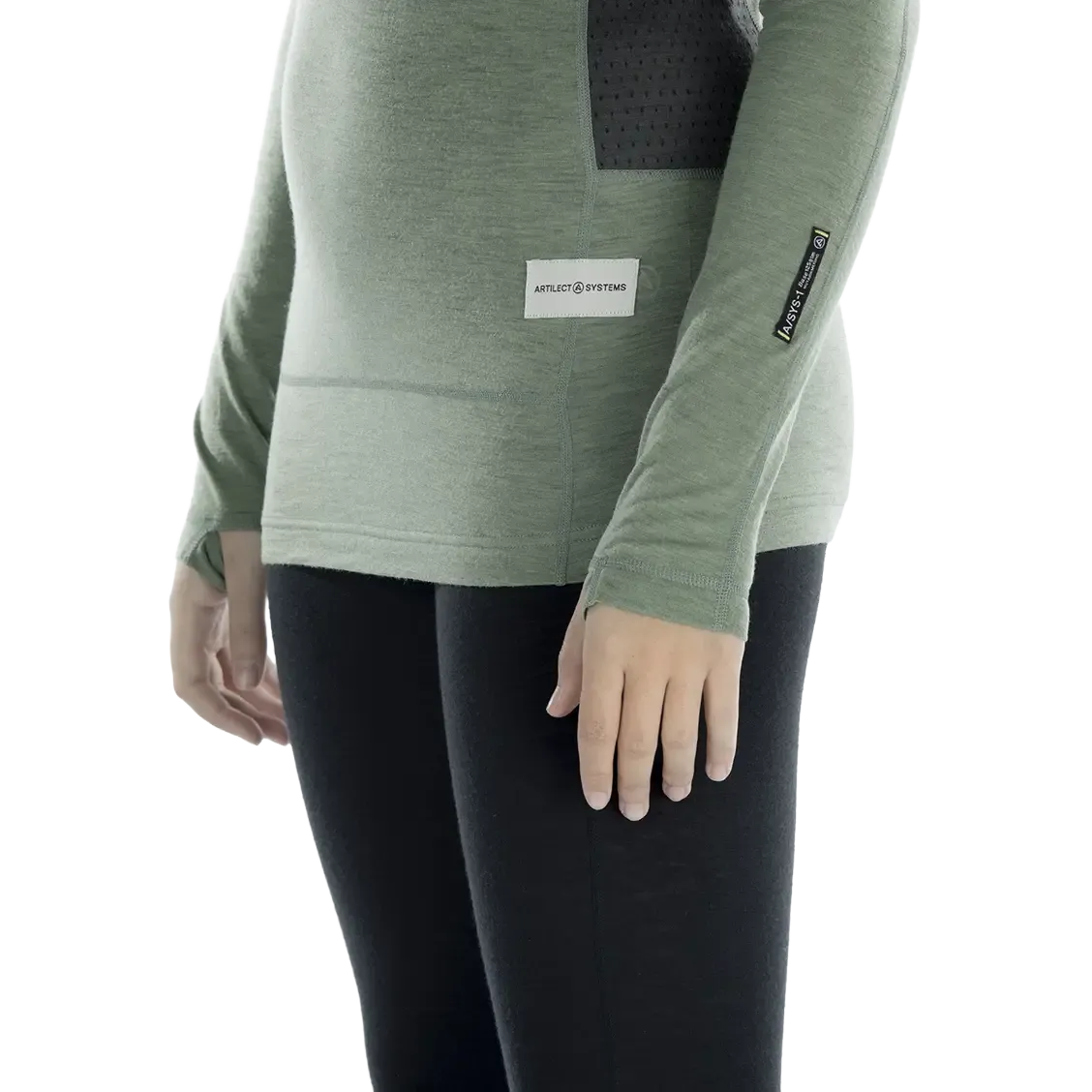 Boulder 125 Crew LS Women uldundertrøje