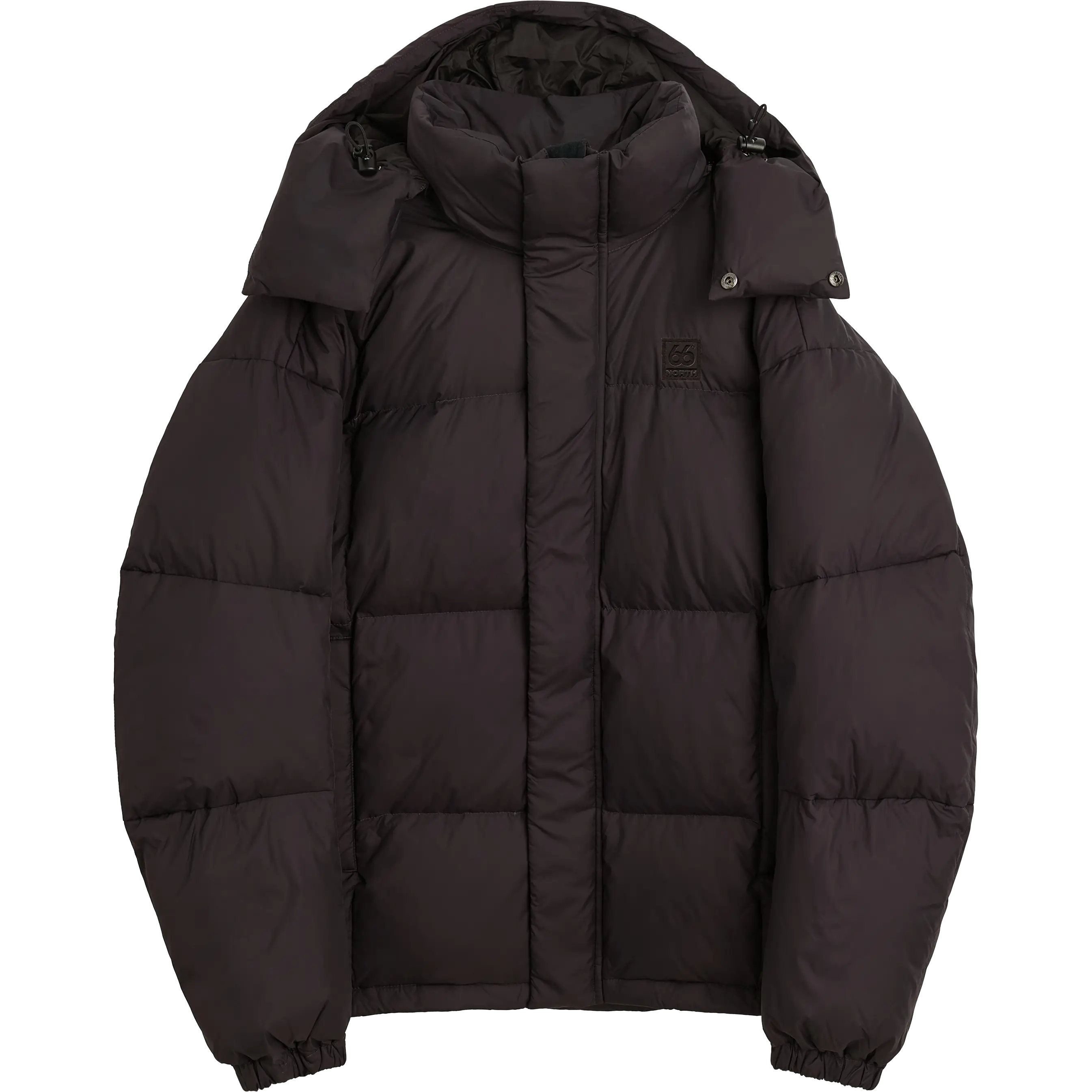 66°North Dyngja Down Jacket - Licorice - XL - Vinterjakker