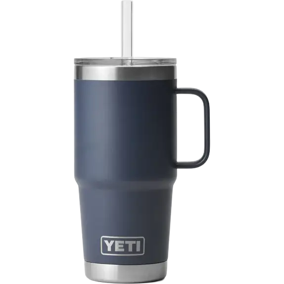 Yeti Rambler 25 Oz/710 ml Straw Mug termokrus - Navy - One size
