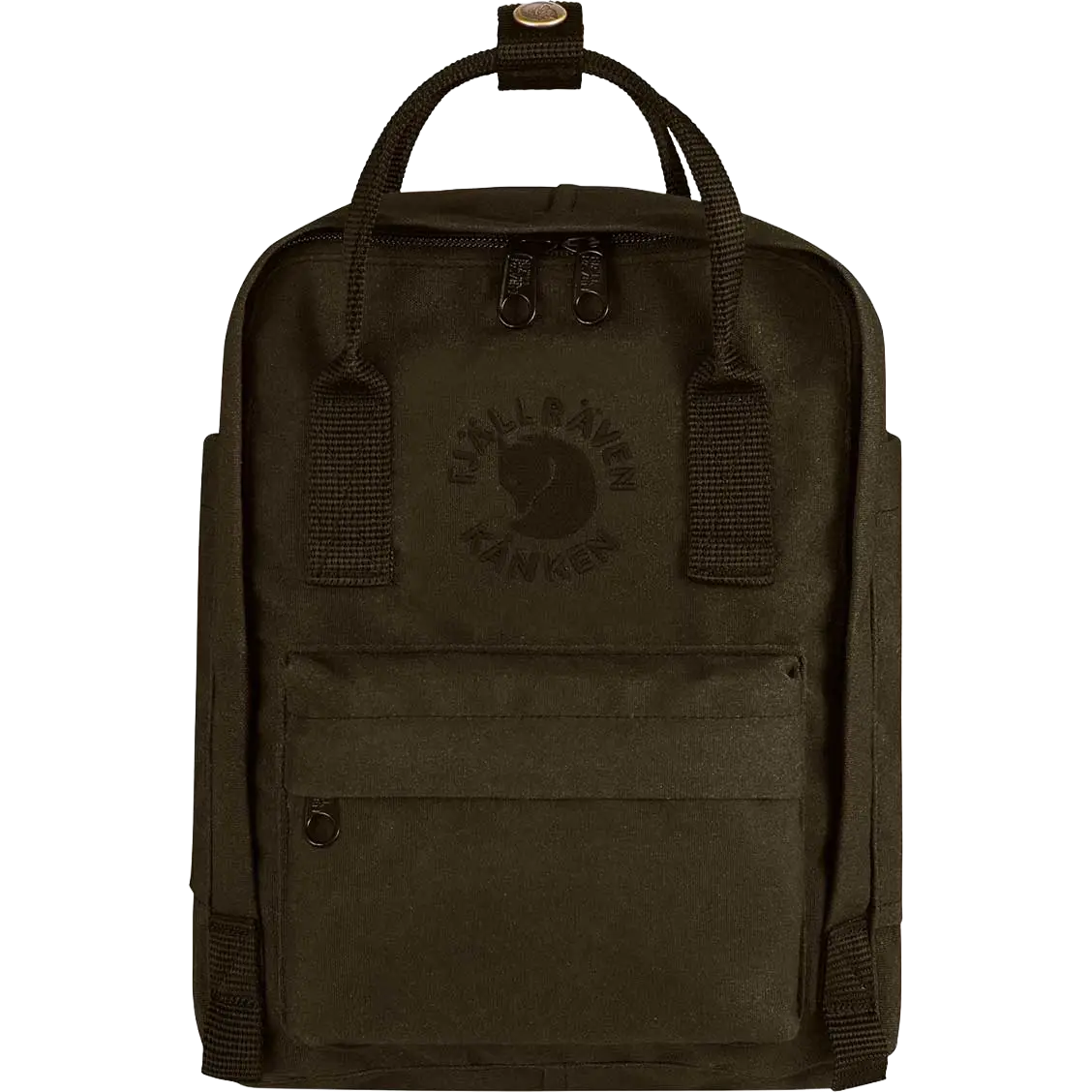 Fjällräven Re-Kånken Mini rygsæk - Dark Olive - One size - Små rygsække