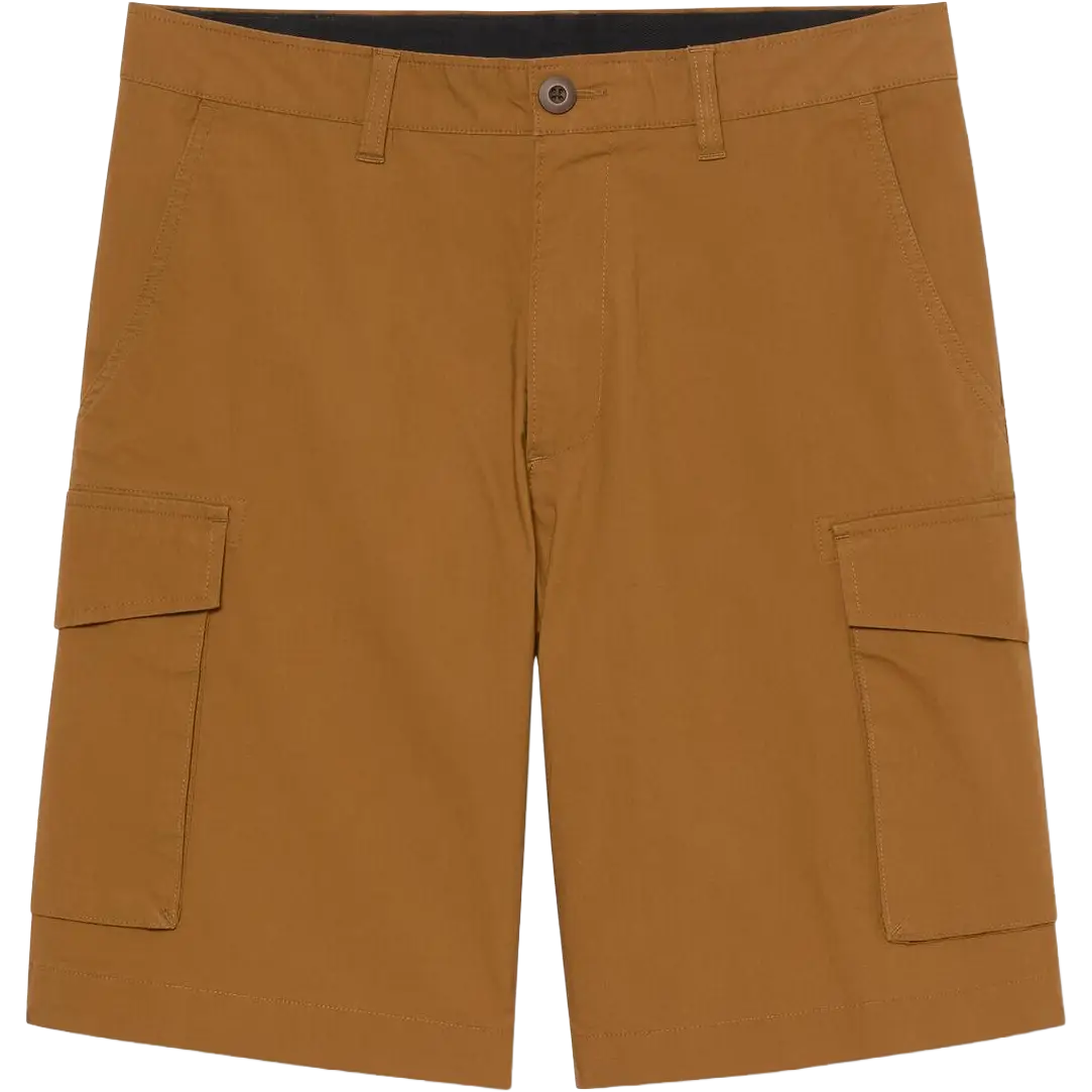 Timberland Brookline Poplin Cargo Shorts Men - Dark Wheat Boot - 31
