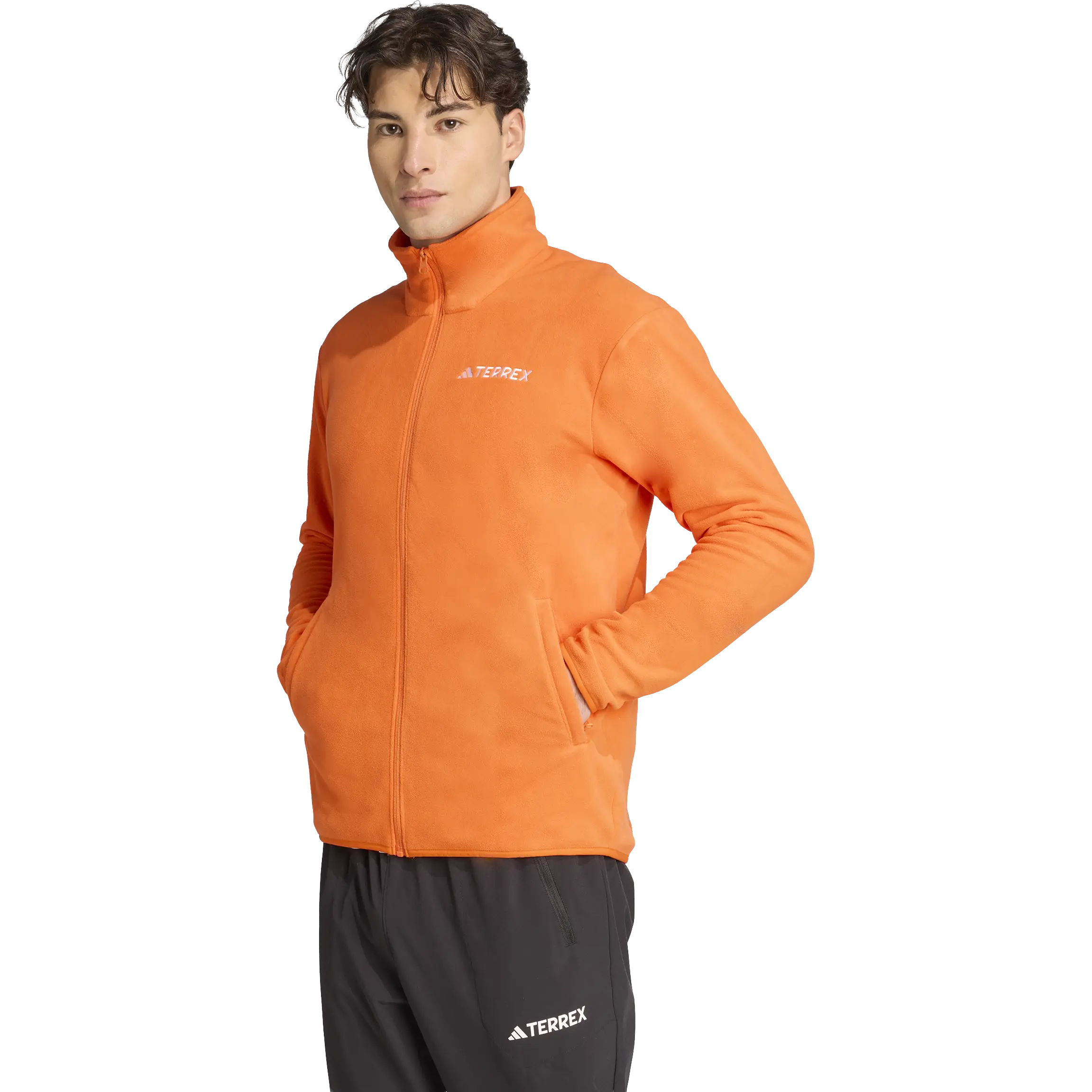Adidas Multi Essentials Full Zip Fleece Jacket - Seimor - L - Fleecetrøjer