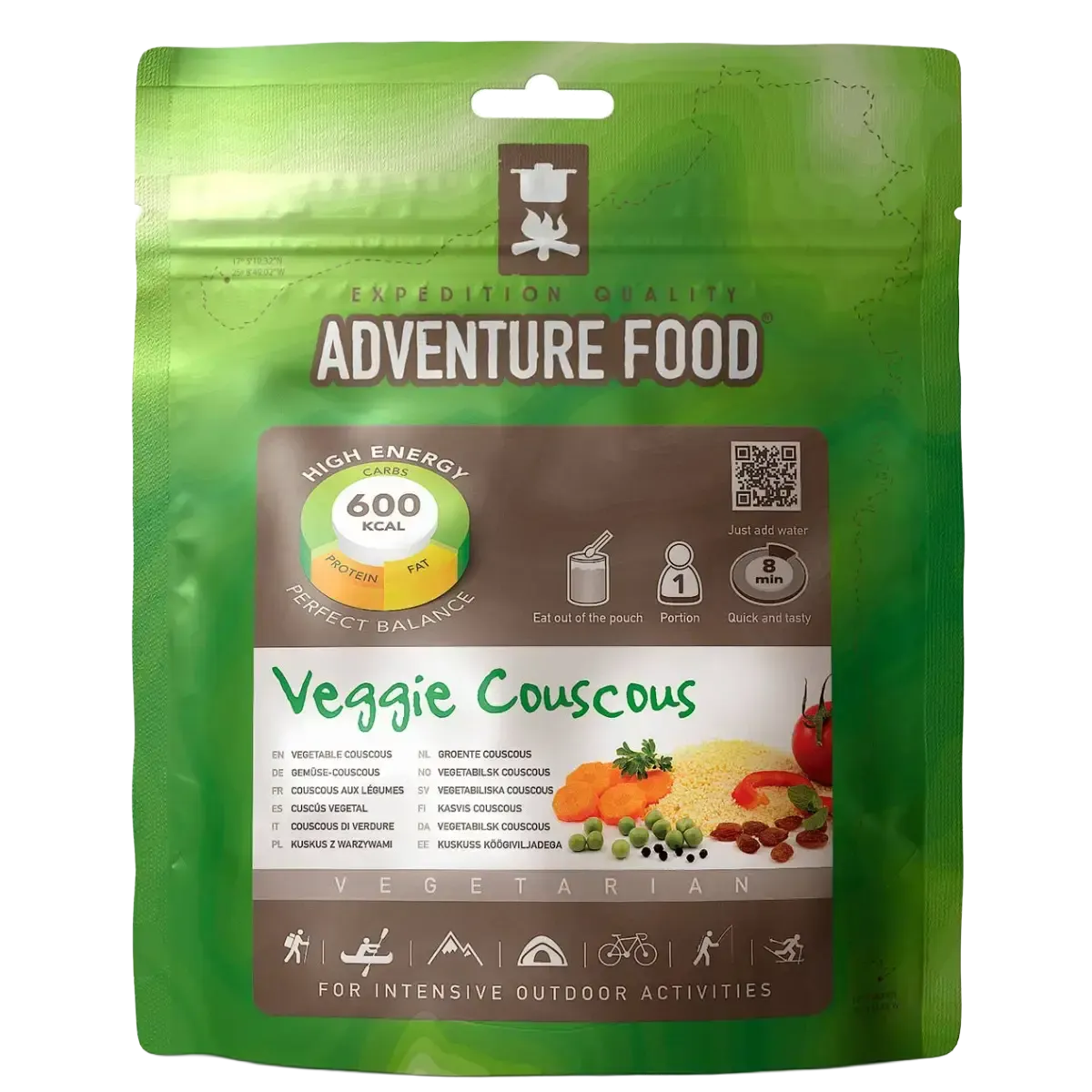 Veggie Cous Cous vegetarisk 1 pers. måltid