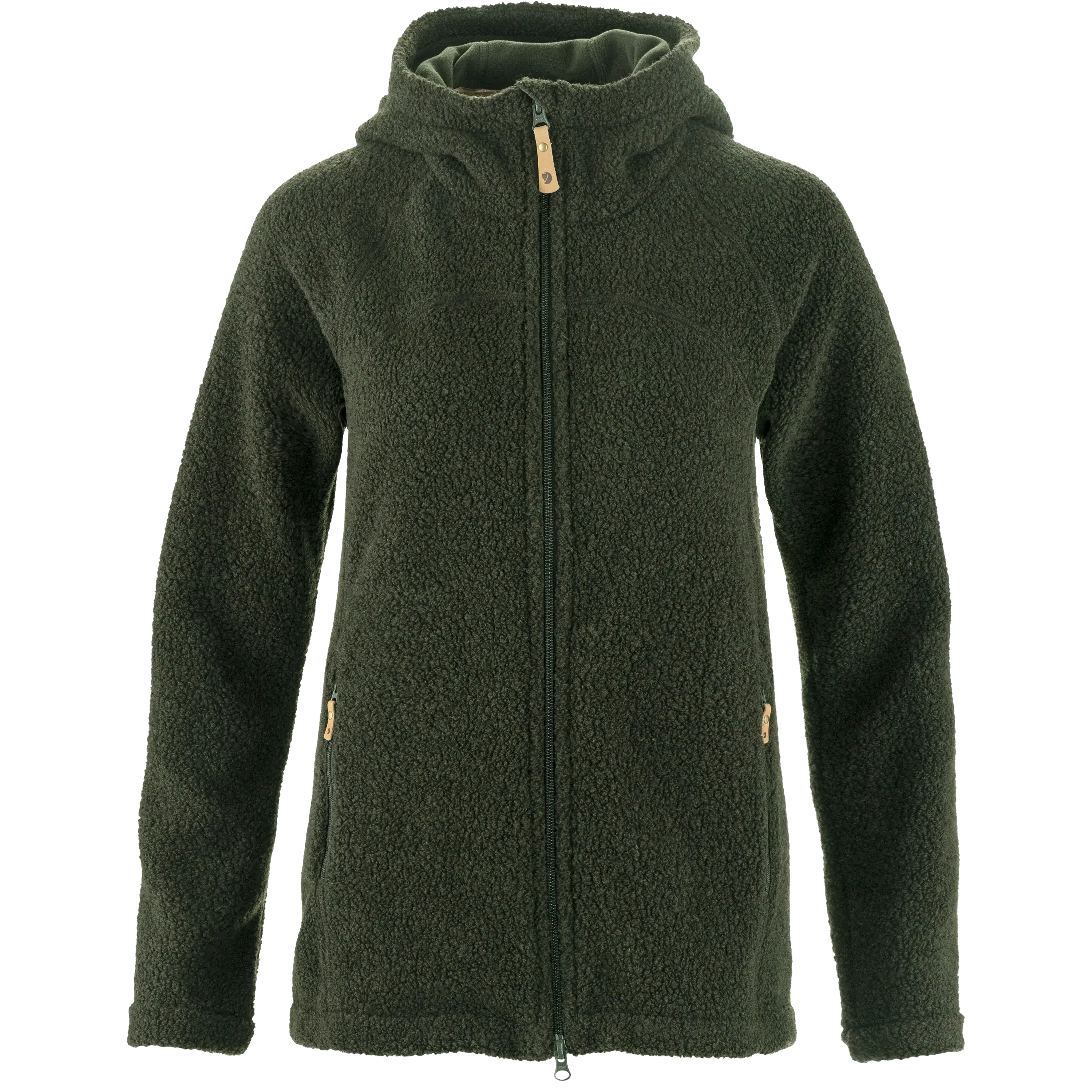 Fjällräven Kaitum Fleece Women - Deep Forest - XS - Uldtrøjer