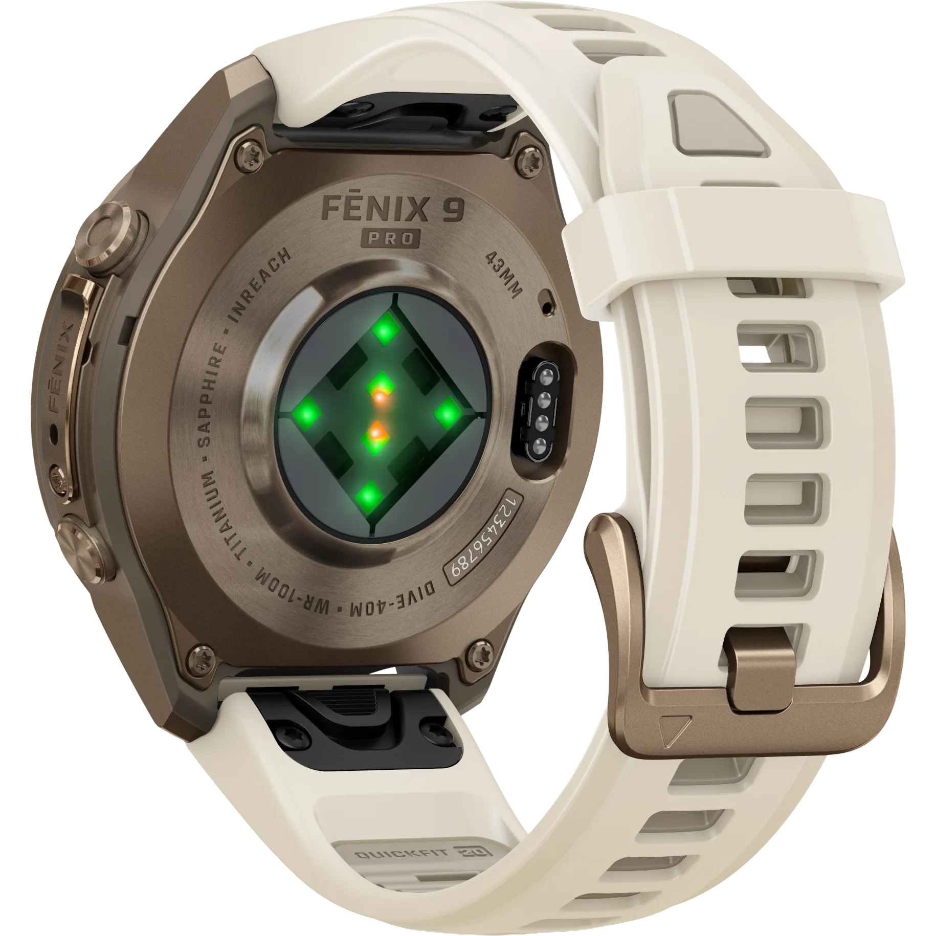 Fenix 9 Pro inReach 43 mm,AMOLED,Sapphire Cr