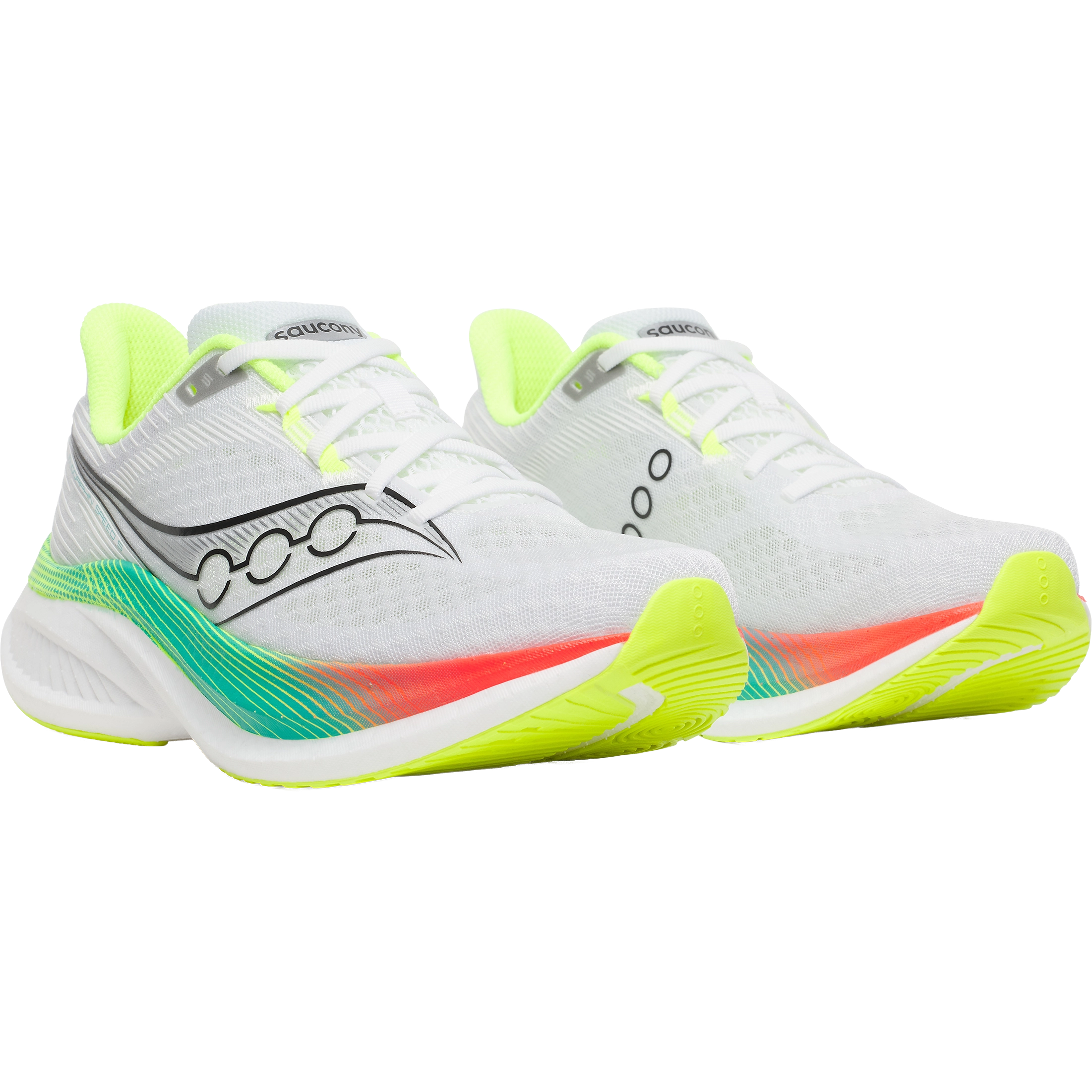 Saucony Endorphin Speed 5 Men - White/Multi - US12,5/UK11,5/47 - Mængdetræningssko