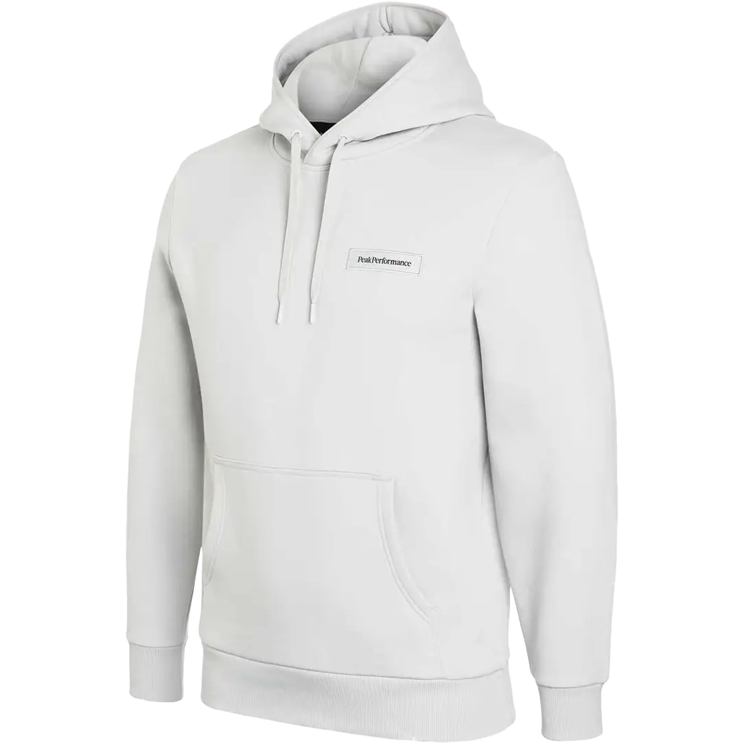 Peak Performance Logo Hood Sweatshirt Men hættetrøje - Antarctica - XL