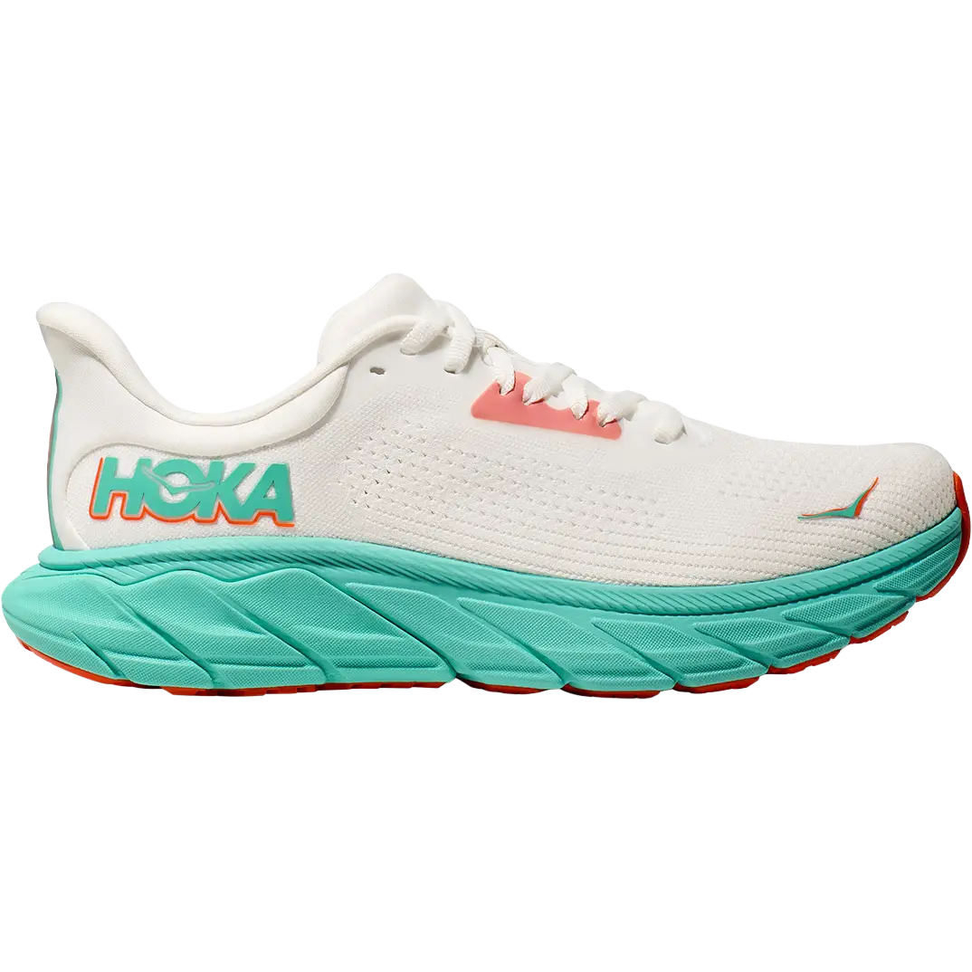 HOKA One One Arahi 7 Women - Frost/AquaGlow - US6,5B/UK5/38 - Mængdetræningssko