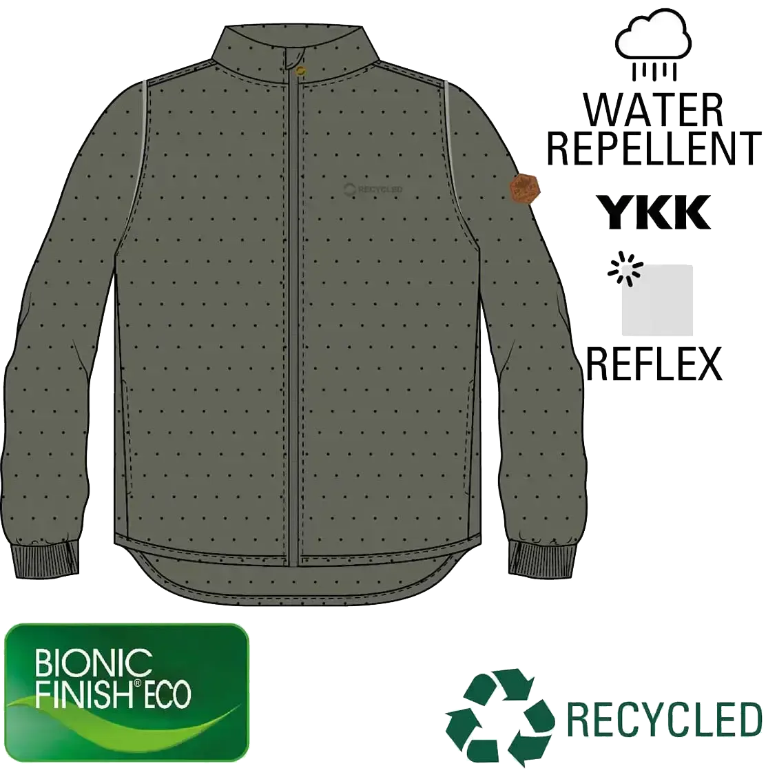 Soft Thermo Recycled Boy Jacket sommarjacka