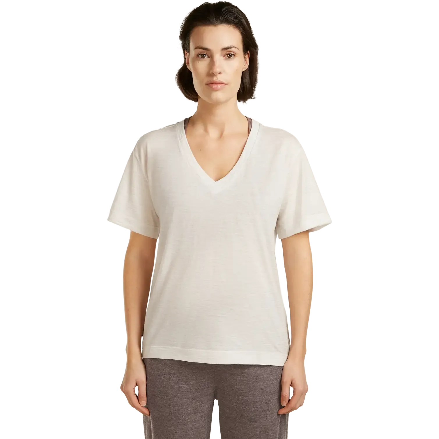 Tech Lite SS Relax V Neck Tee Women
