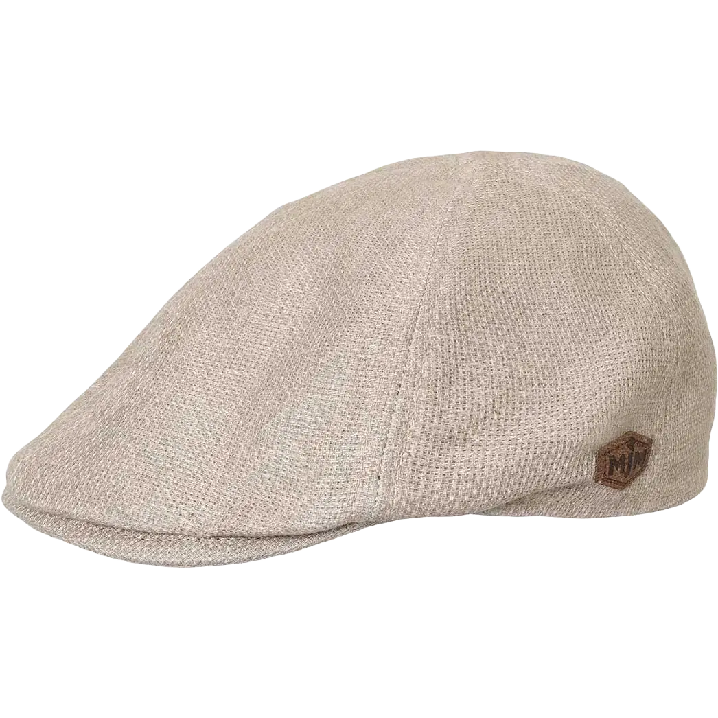 MJM Broker 41 Organic Cap kasket - Hemp/Linen Sand - L