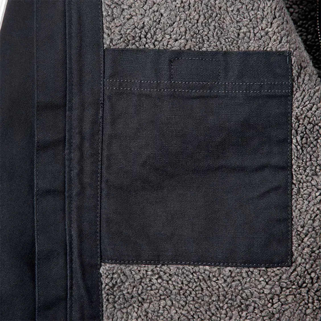 Washed Duck Sherpa Lined Jacket Men herrejakke