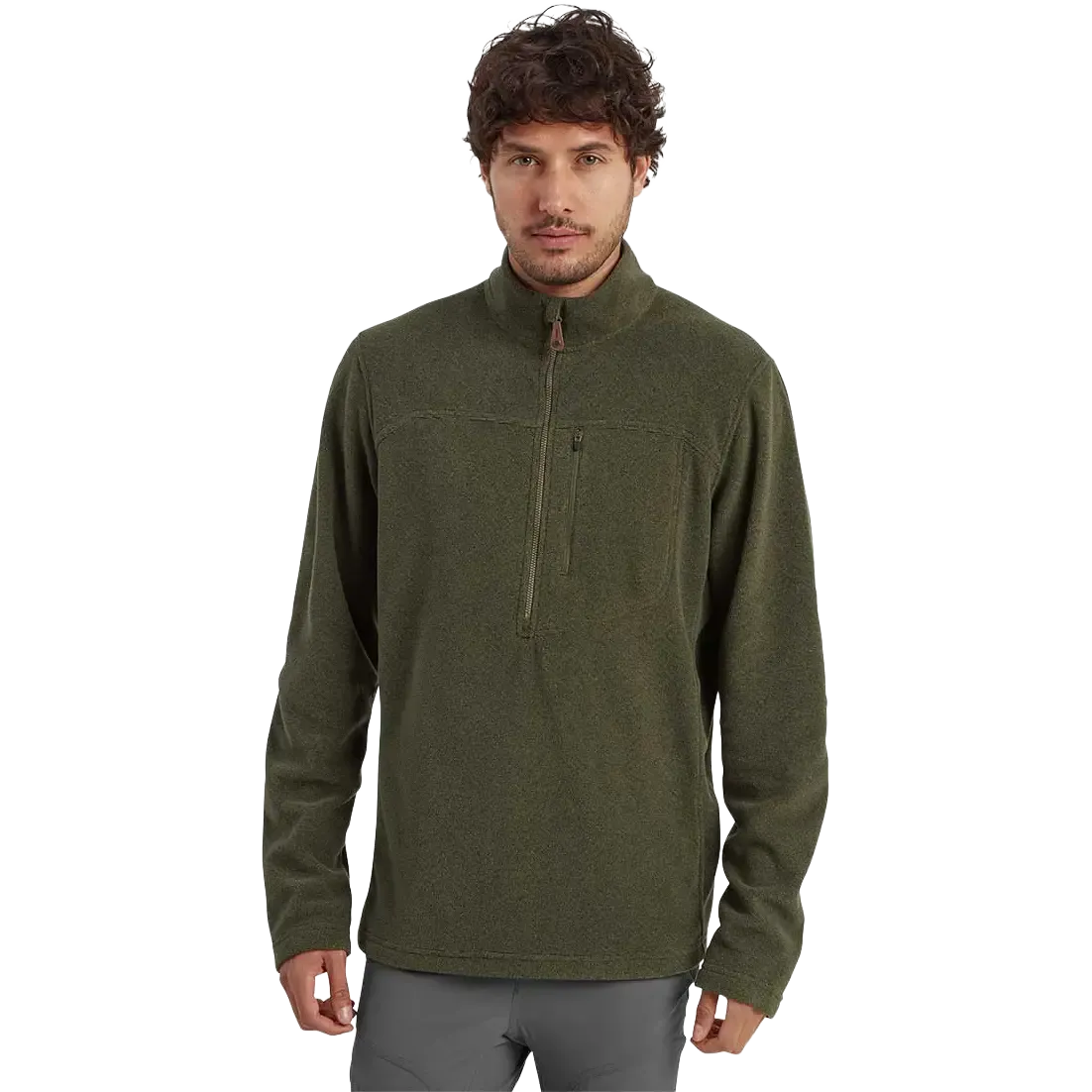 Rolpa Eco Zip Tee Men fleece
