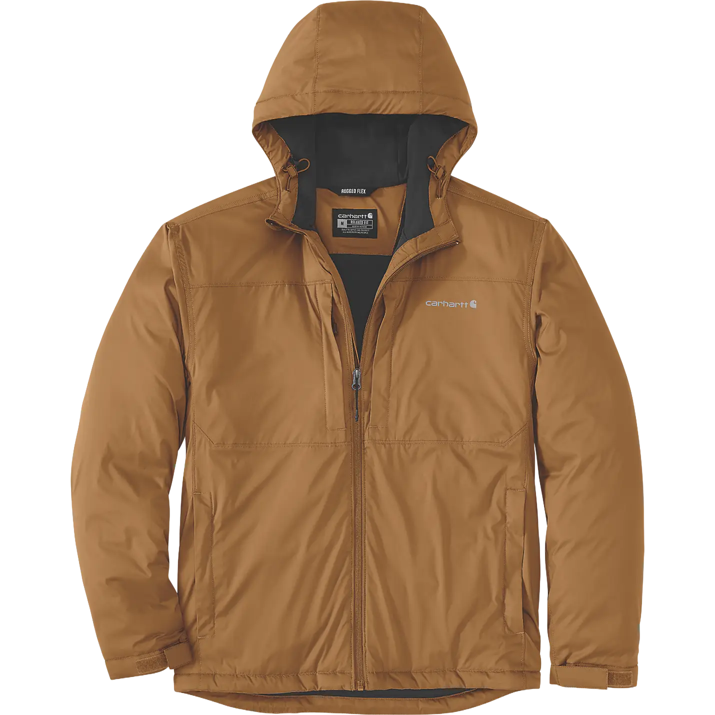 Carhartt Stretch Insulated Jacket Men - Carhartt Brown - L - Overgangsjakker