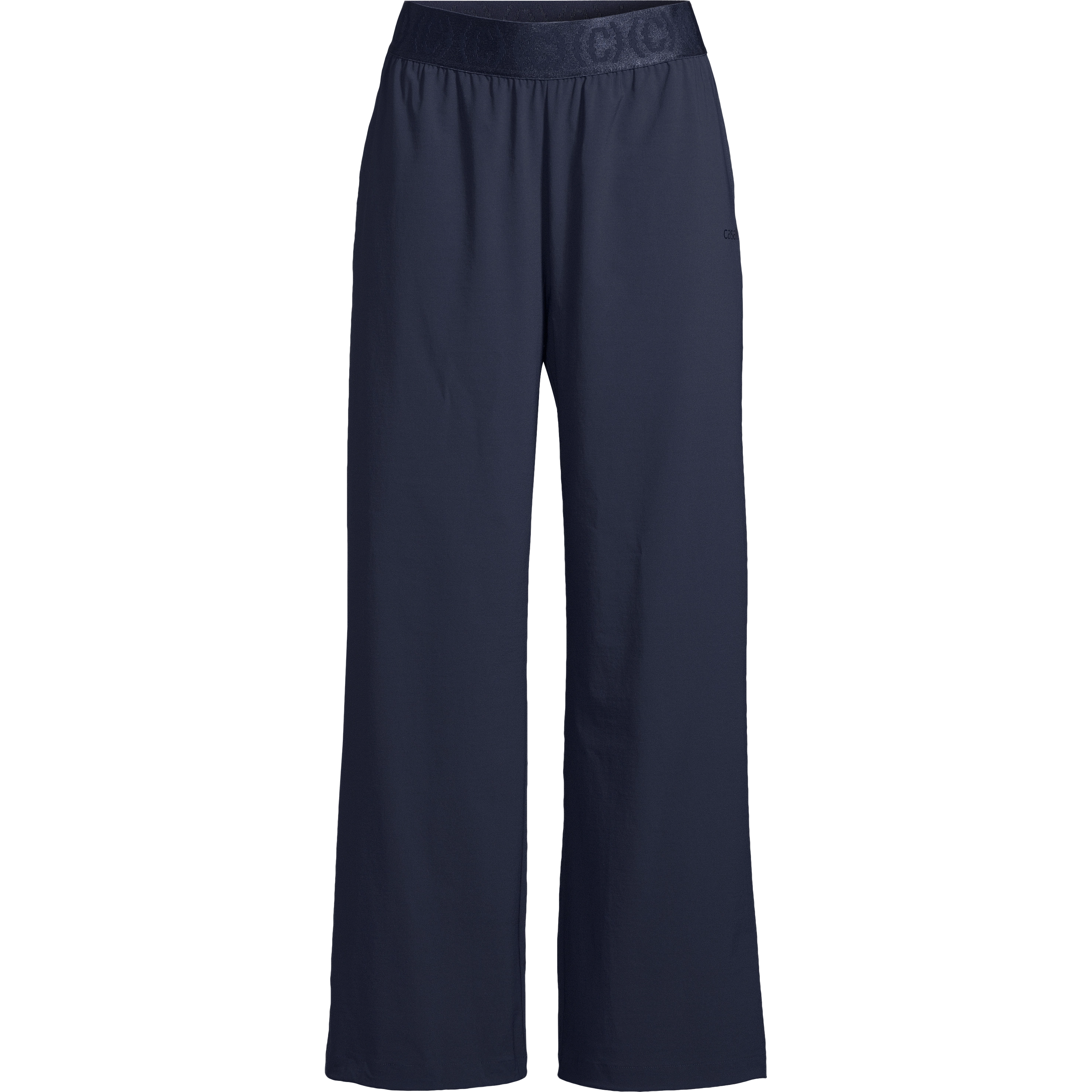 Casall Logo Elastic Barrel Pant Woman - Core Blue - S - Joggingbukser