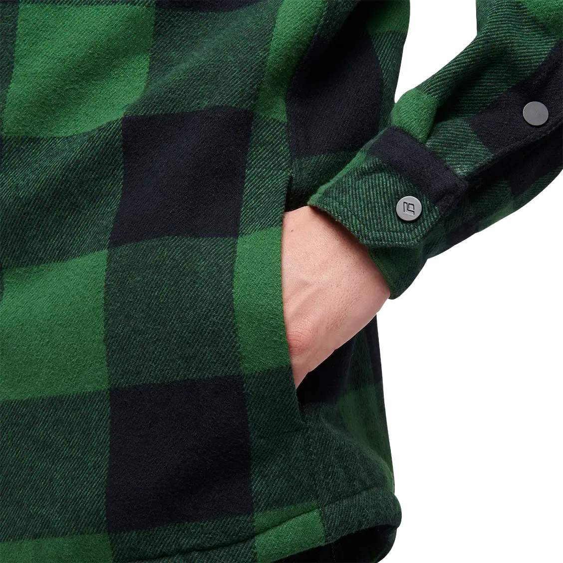 Project Lined Flannel Men skjorta