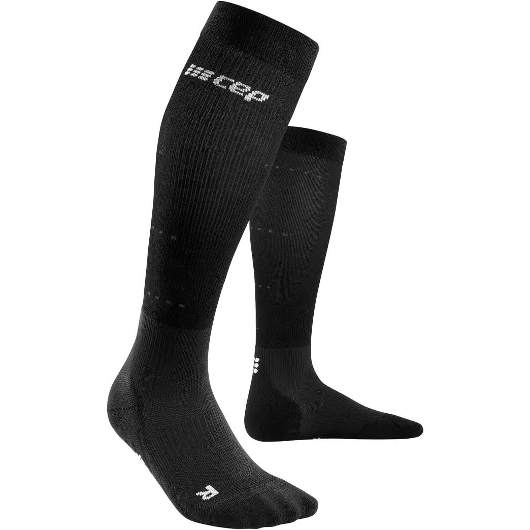 CEP Infrared Recovery Socks Women restitutionsstrømper - Black - II - Løbestrømper
