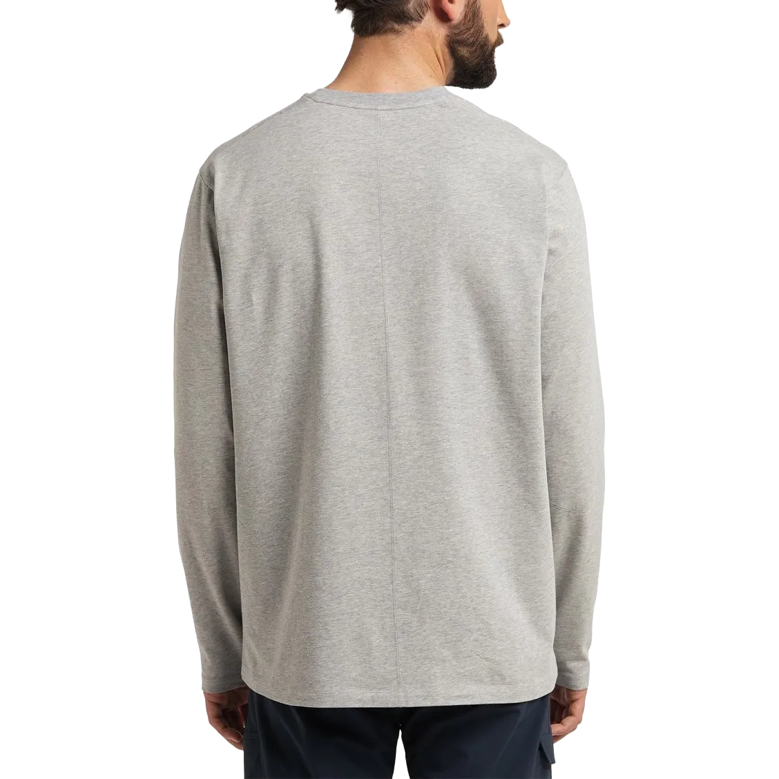 Curious LS Men herr-T-shirt