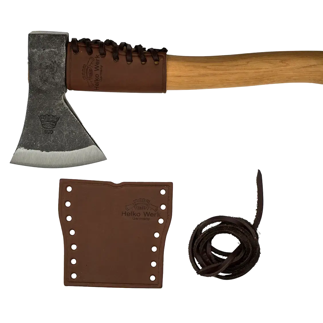 Helko Werk Leather Handle Protector - Hatchet skaft-beskytter - Brun - One size - Økser og save