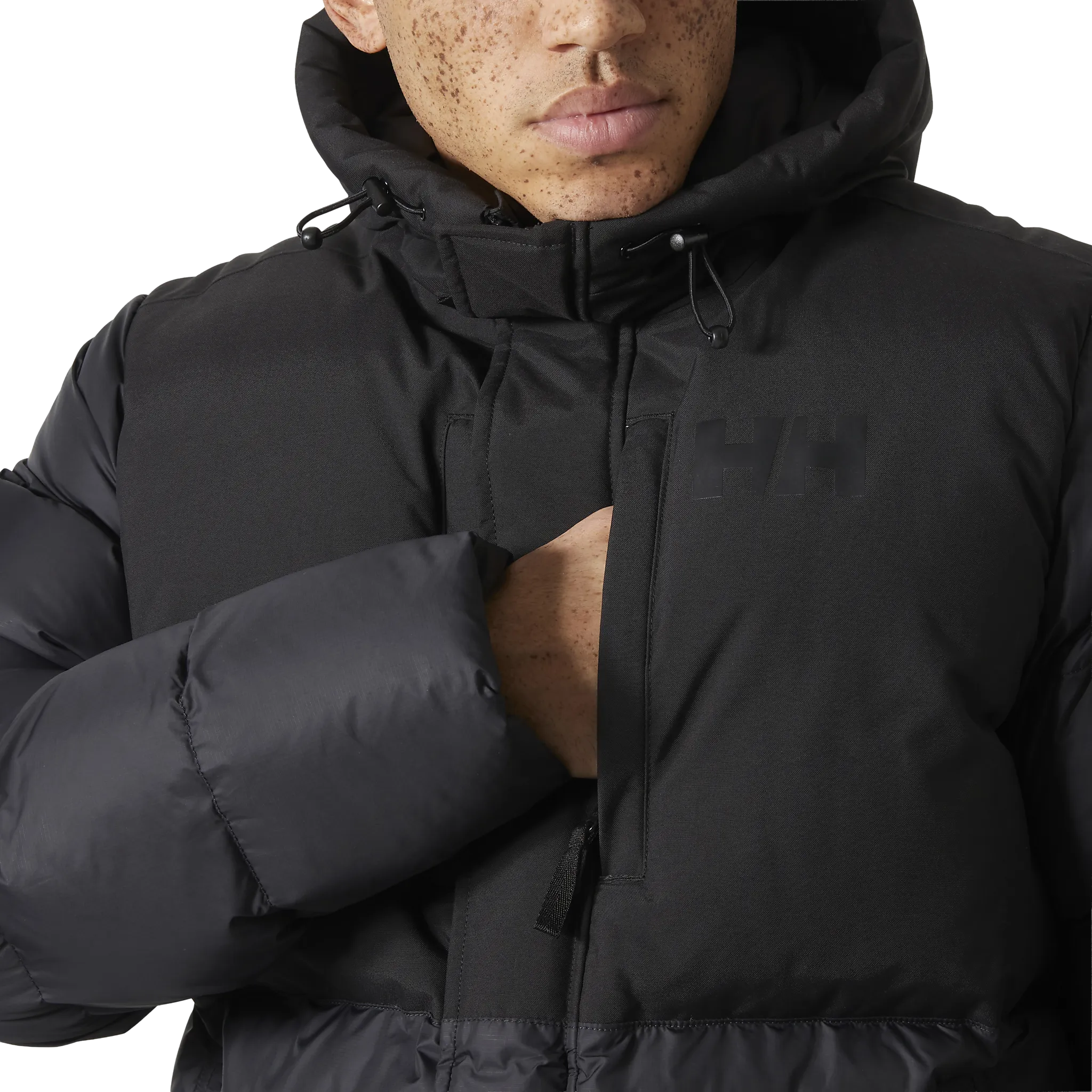 Active Puffy Long Jacket Men