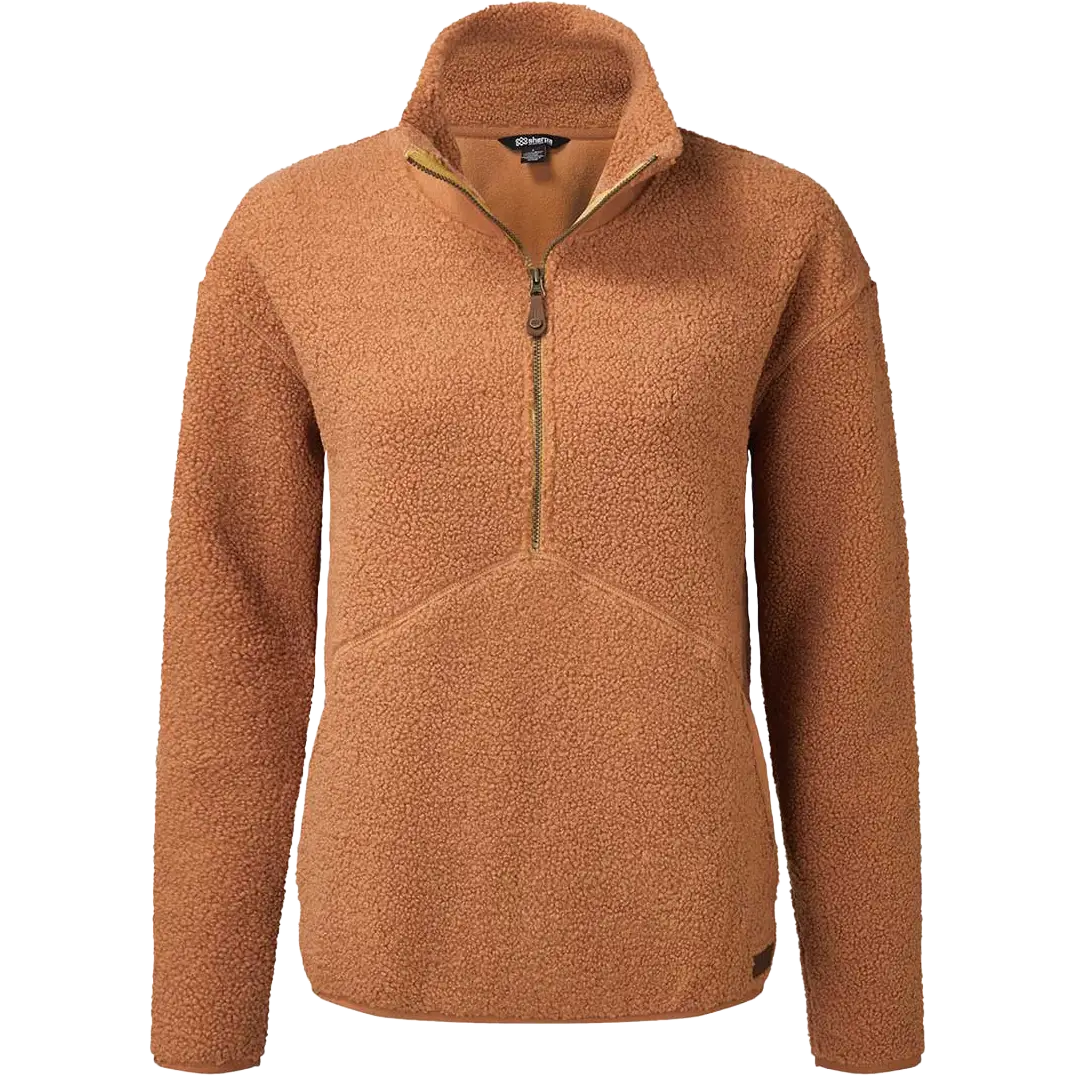 Sherpa Chamlang 1/2 Zip Pullover Women damefleece - Amber - S - Fleecetrøjer