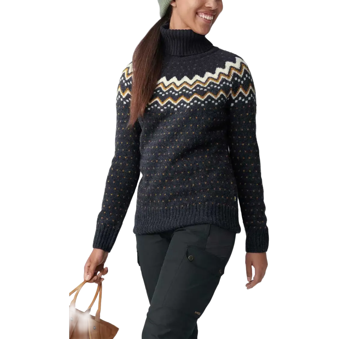 Övik Knit Roller Neck Women uldsweater