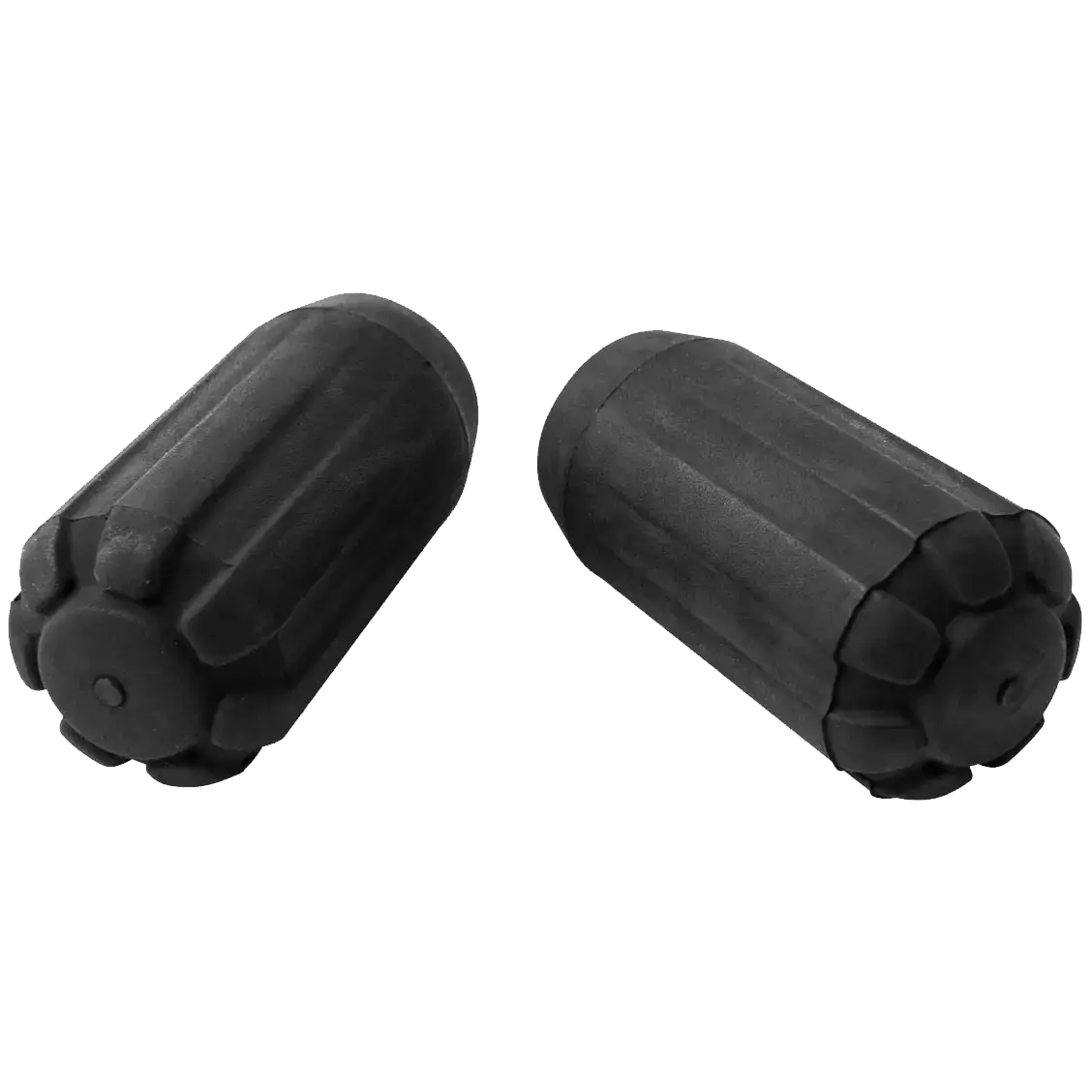 Black Diamond Z-Pole tip protectors beskyttelseshætter til vandrestave - Sort - One size