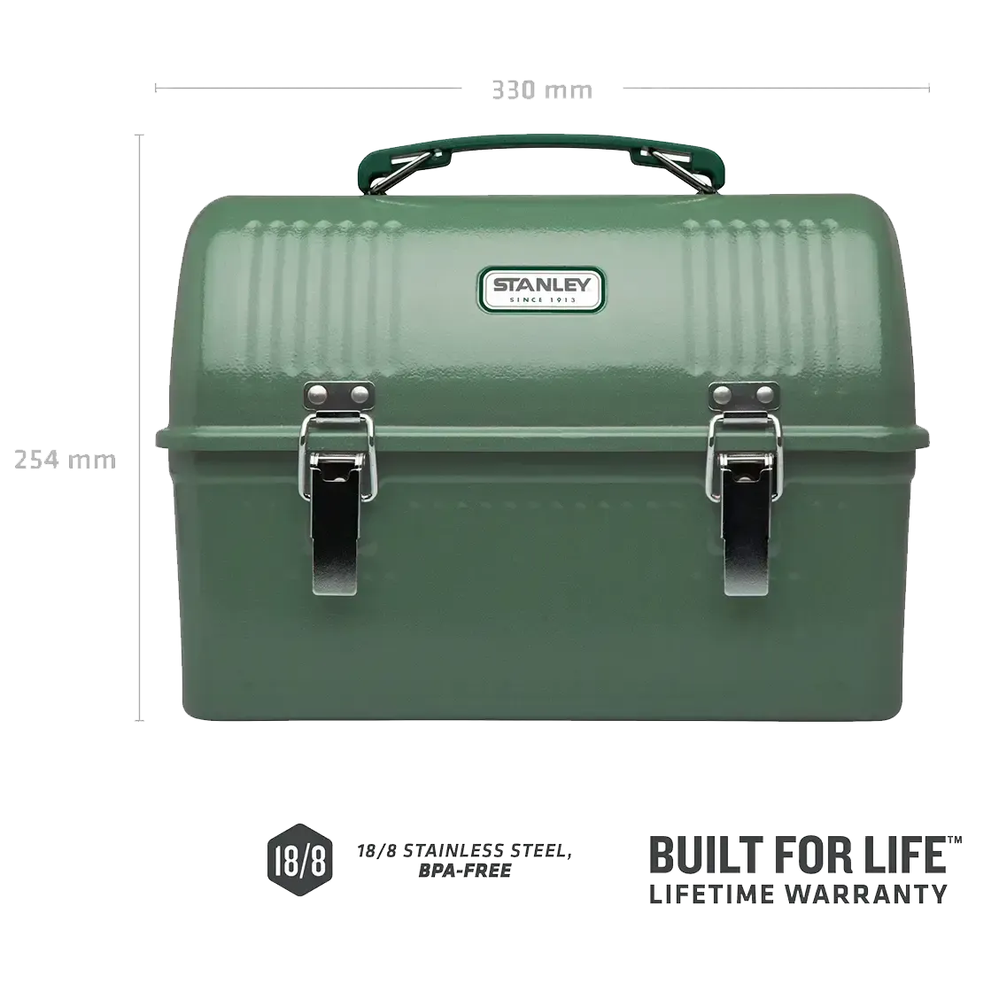Classic Lunchbox 9,4 liter madkasse