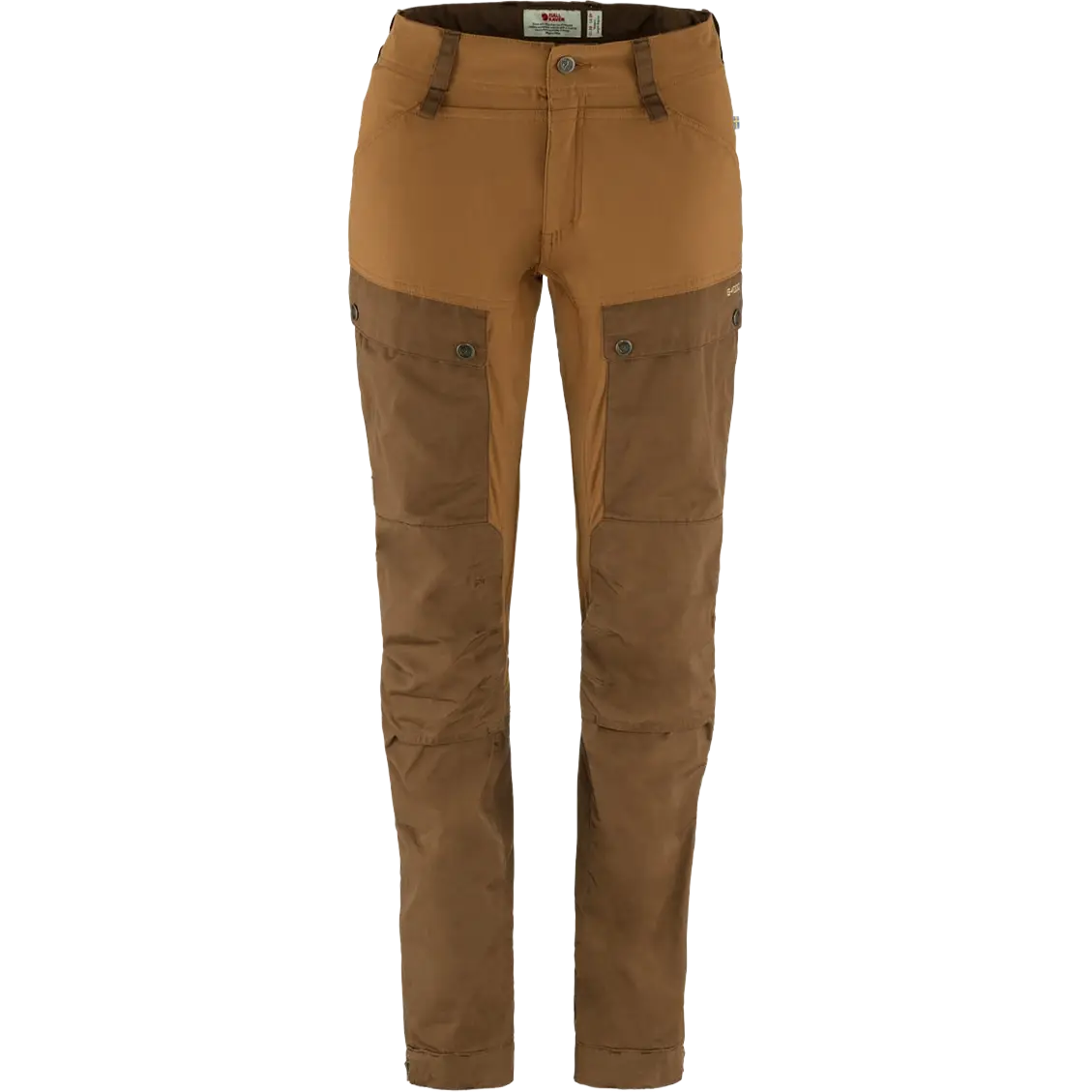 Keb Trousers Curved Women Regular damebukser - Timber Brown-Chestnut ...
