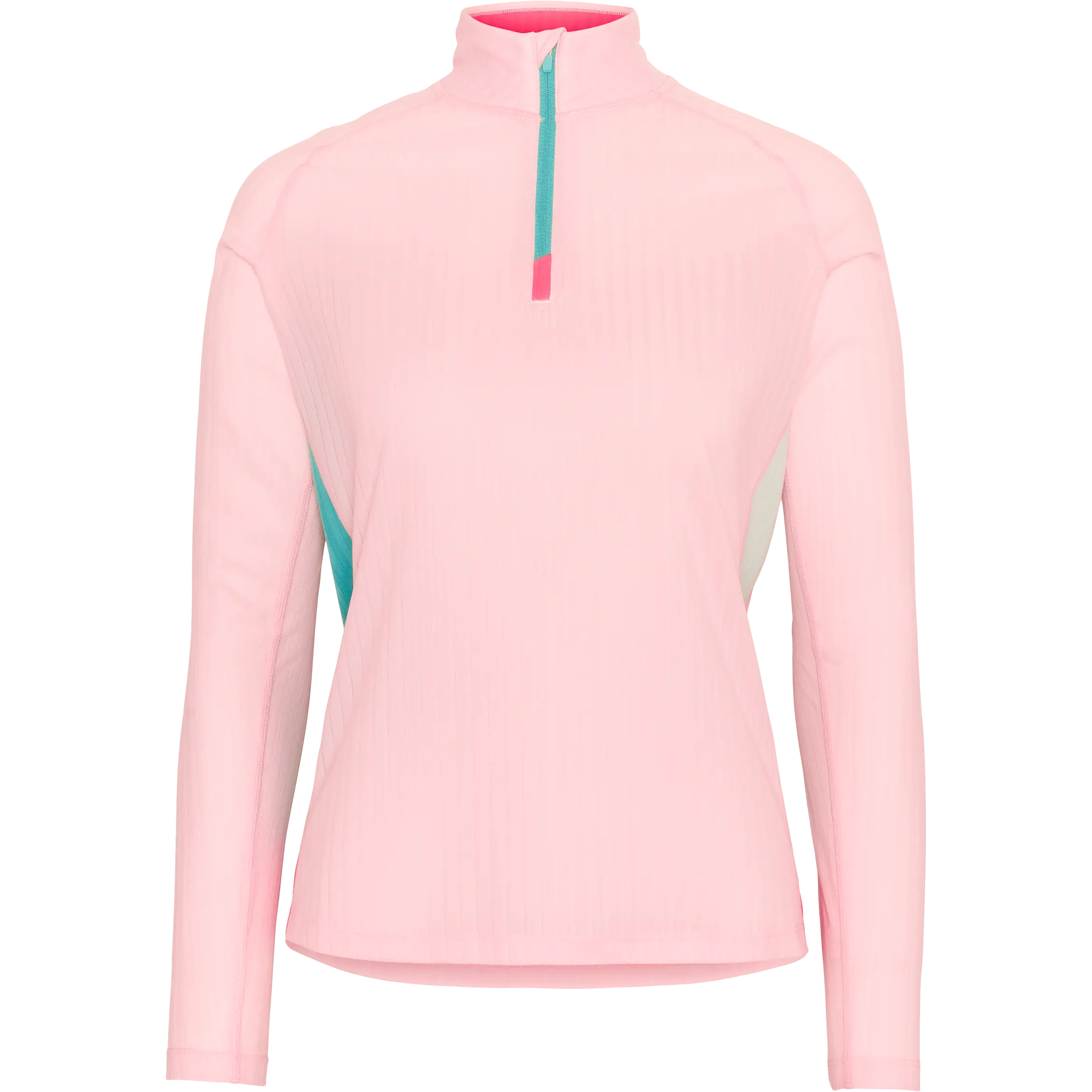 Kari Traa Leah Half Zip Women - Cotton Candy - XL - Skiundertøj