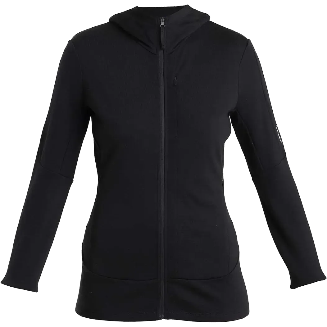 Quantum IV LS Zip Hood Women uldtrøje