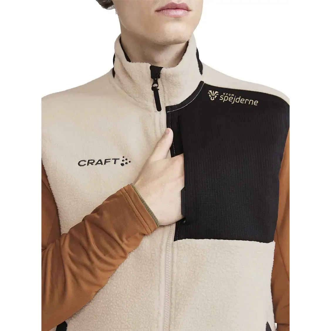 ADV Explore Pile Fleece Vest m/logo Men fleecevest