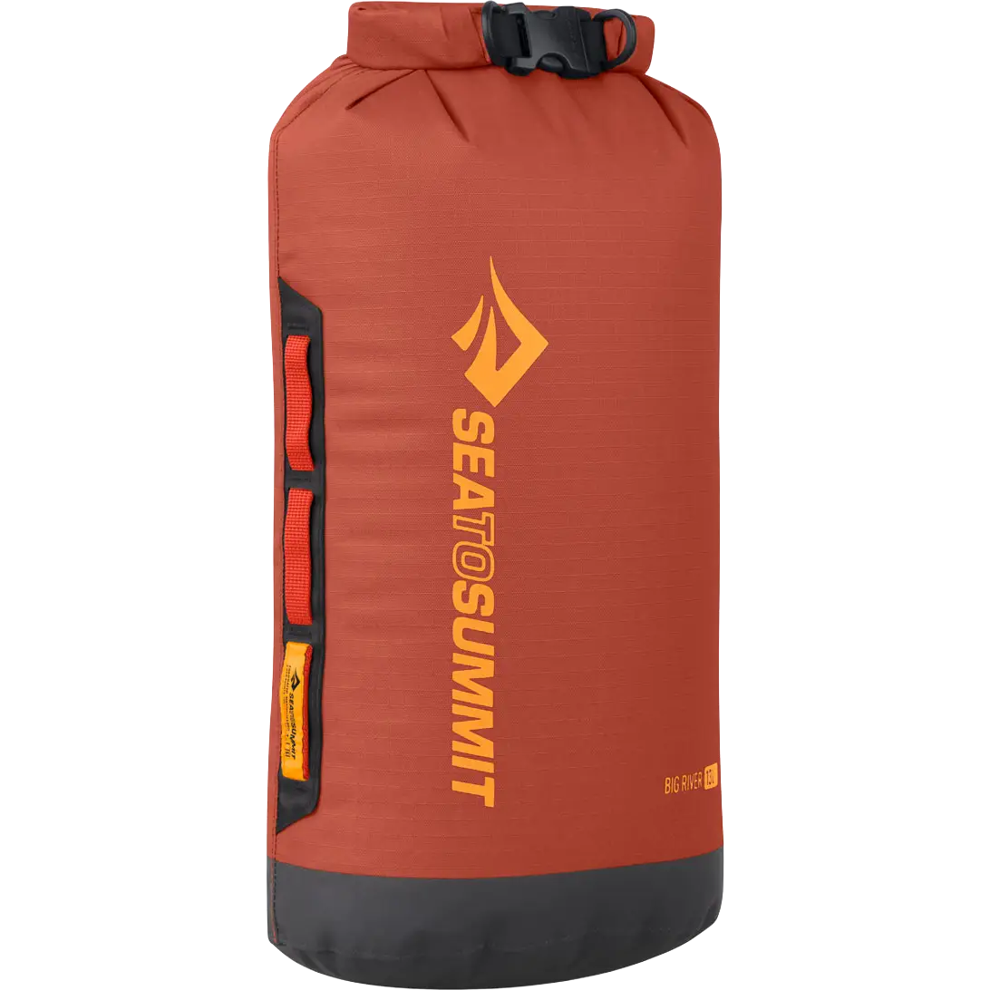 Sea to Summit Big River Dry Bag 13L vandtæt pakpose - Picante - One size - Vandtæt opbevaring