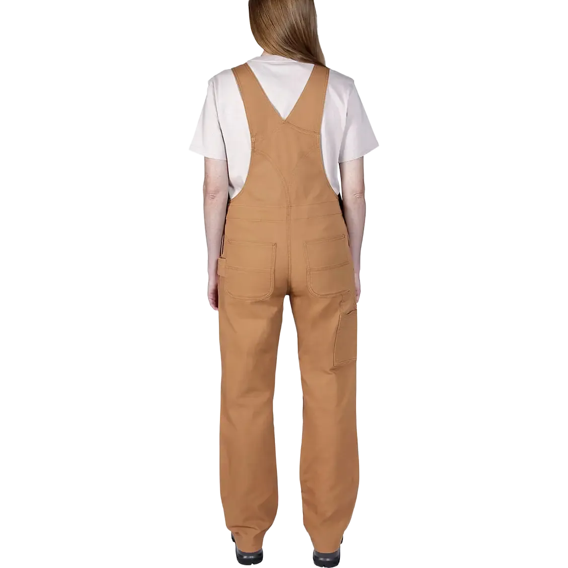 Loose Fit Denim Bib Overall Women