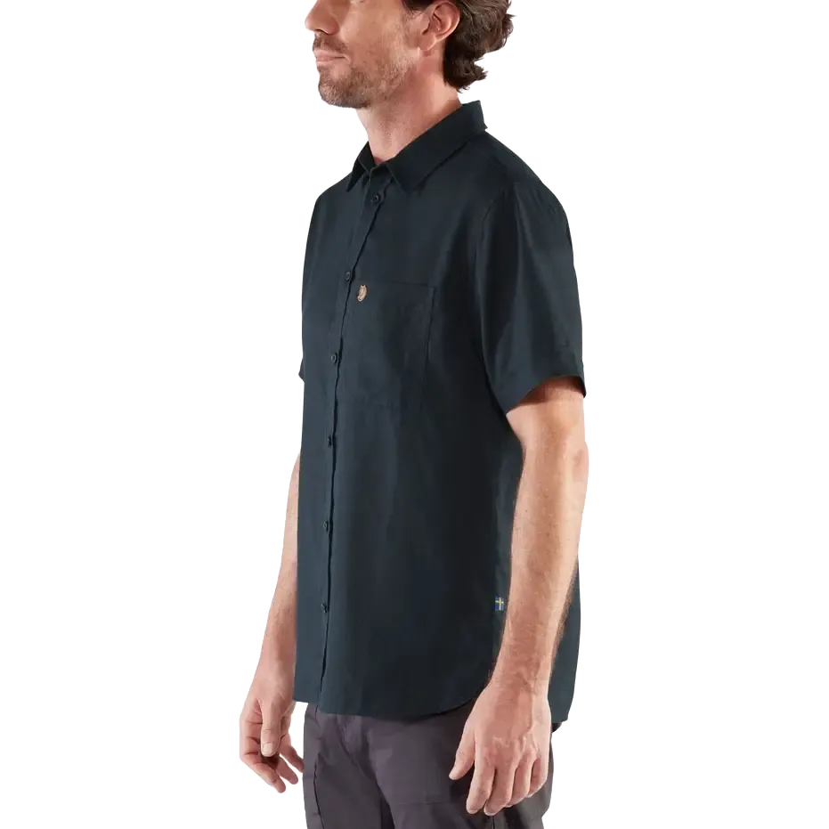 Övik Travel Shirt SS Men herreskjorte