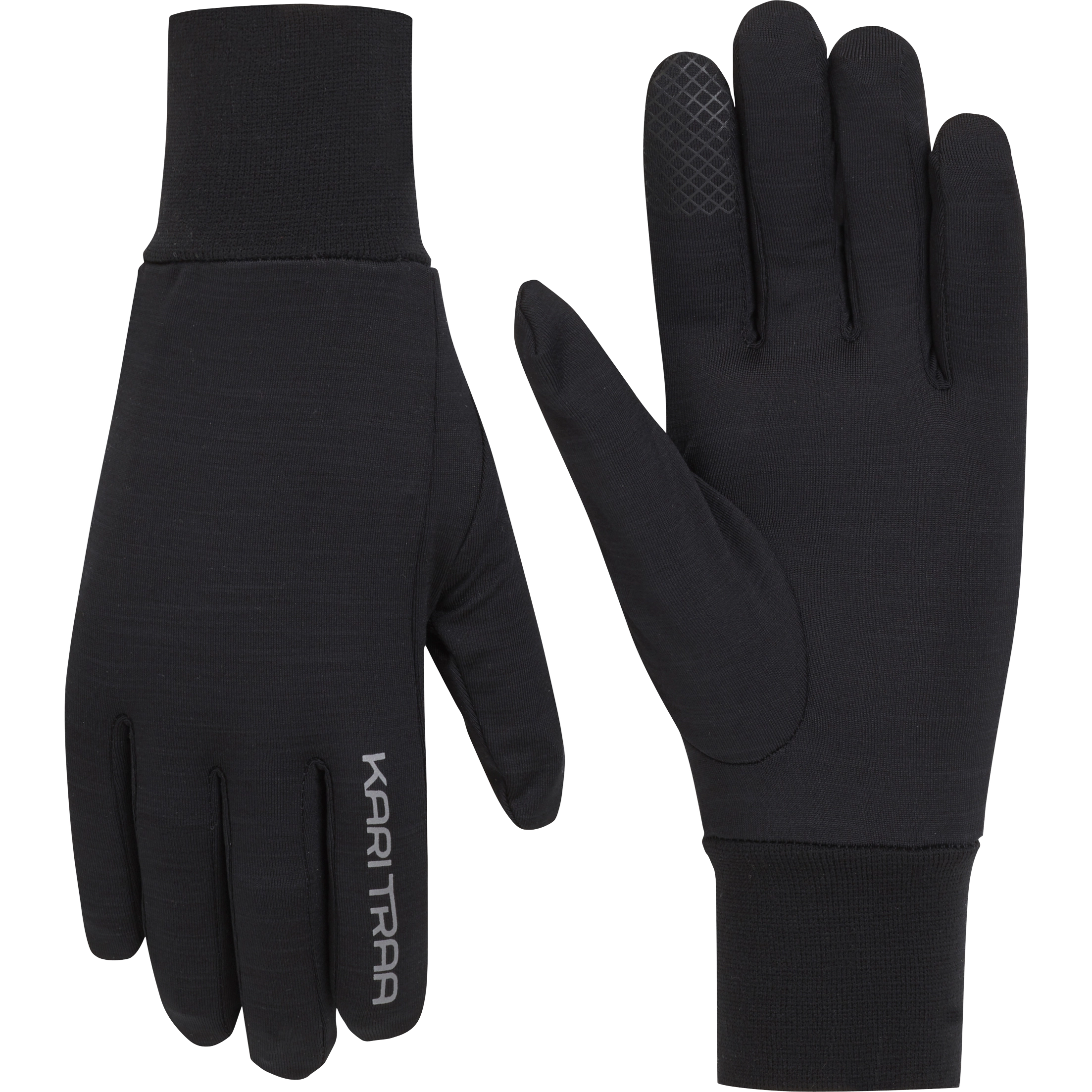Kari Traa Nora Fleece Glove Women - Black - 7 - Handsker