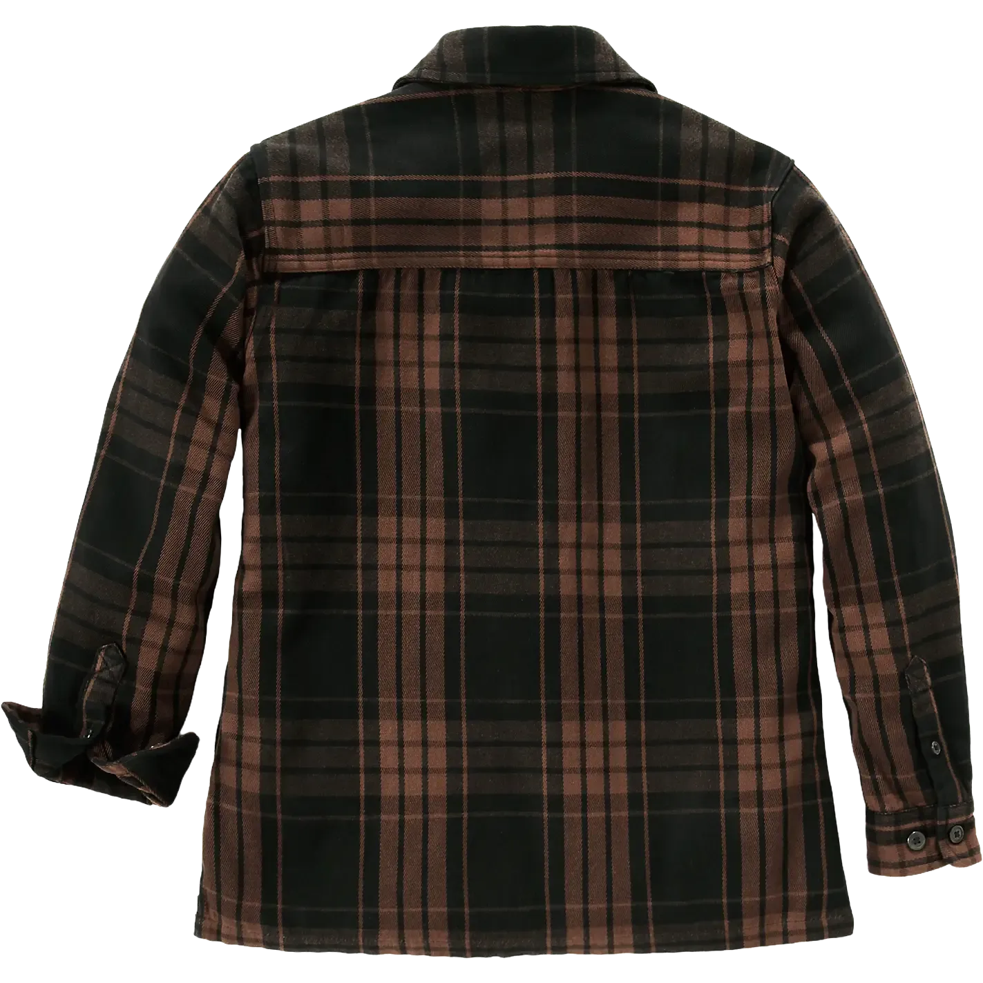 Loose Fit Tencel Twill Plaid Shirt Women