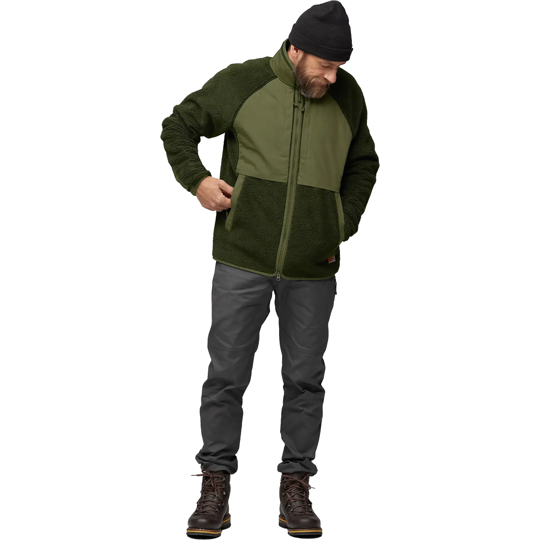 Vardag Pile Jacket Men herrefleece