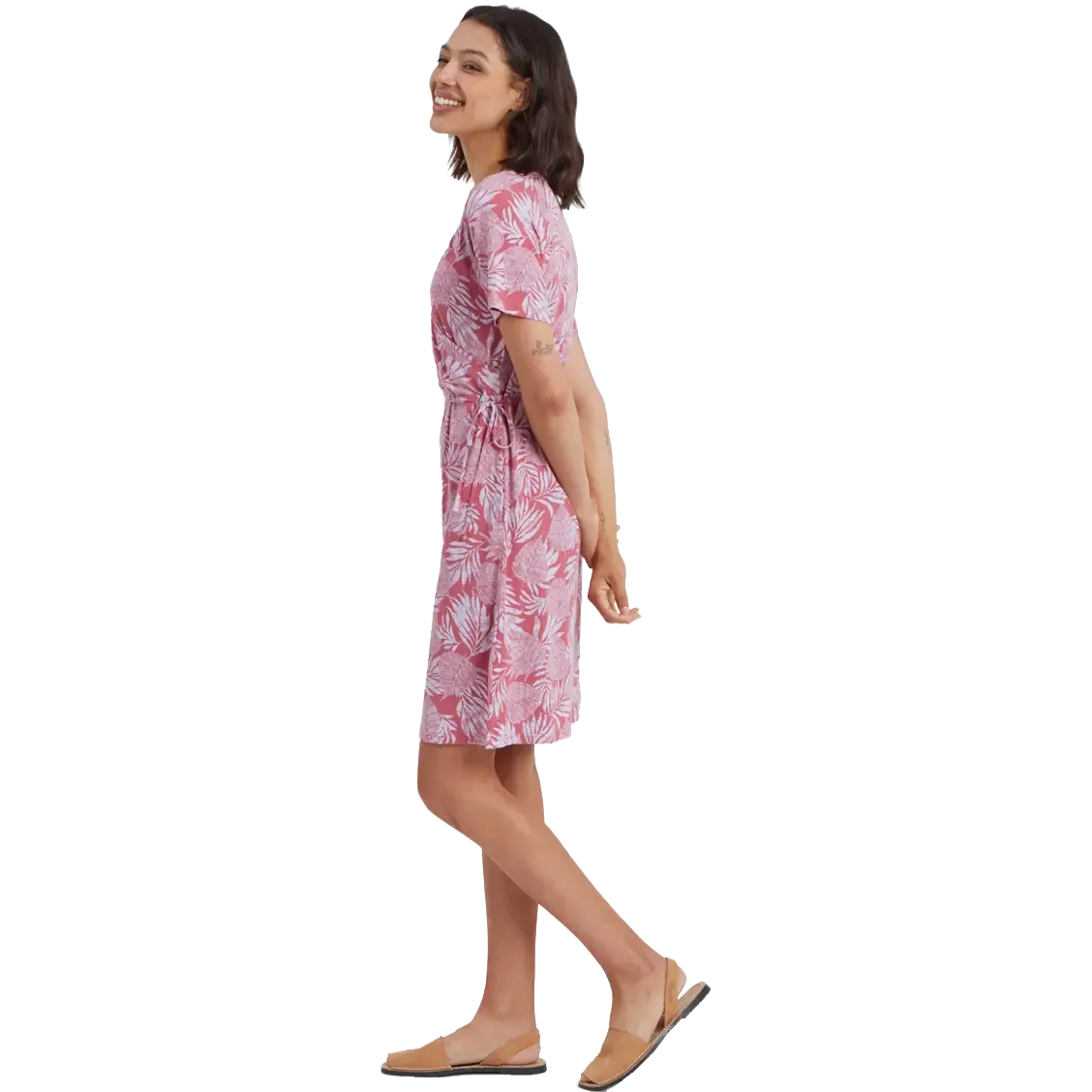 Neha Faux Wrap Dress kjole