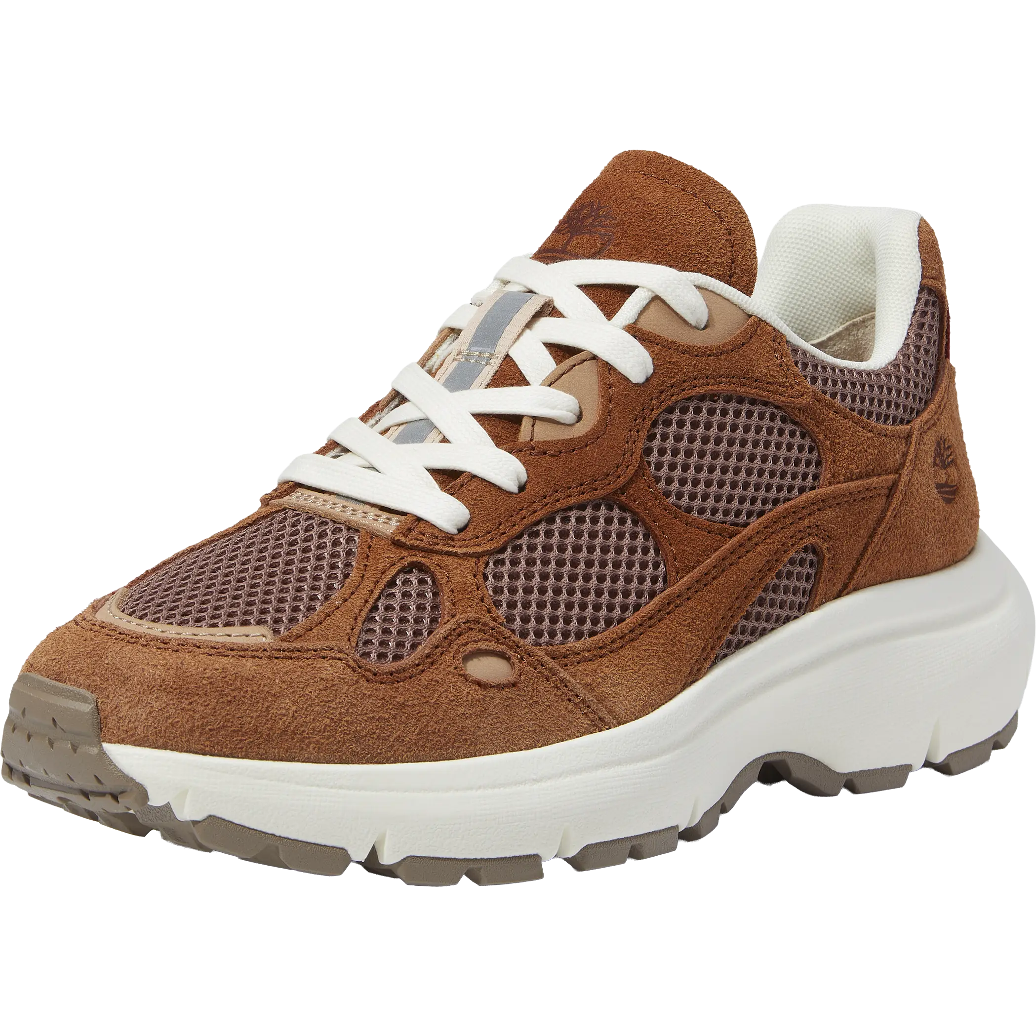 Timberland Hazel Lane Low Lace Up Sneaker - Rust Mesh - 41 - Sko