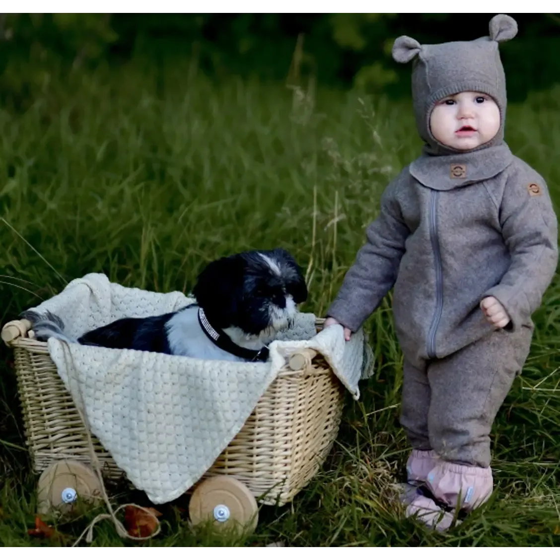Cotton Fleece Baby Suit